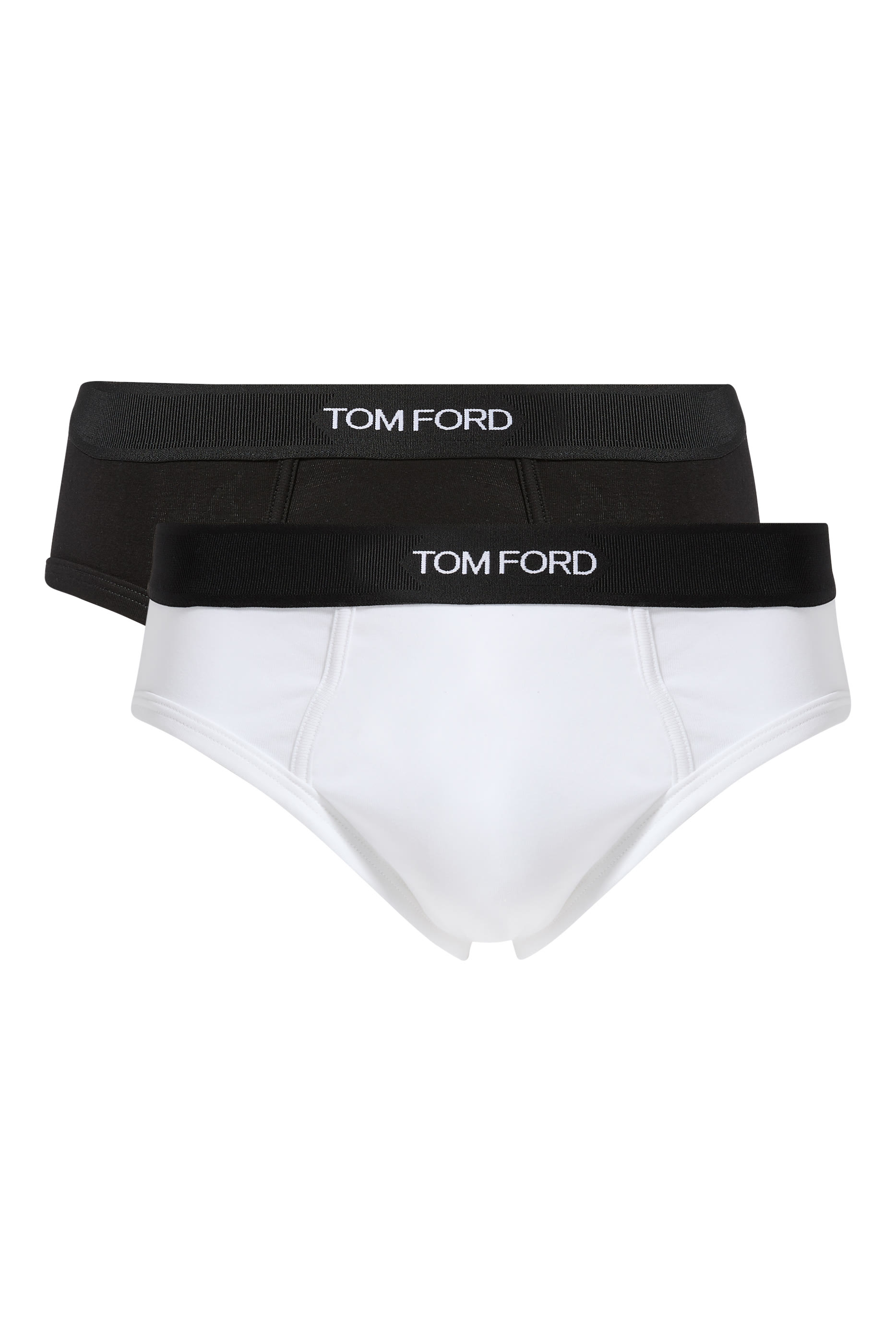 طقم سروال داخلي قطن مطاطي جيرسيه، قطعتين