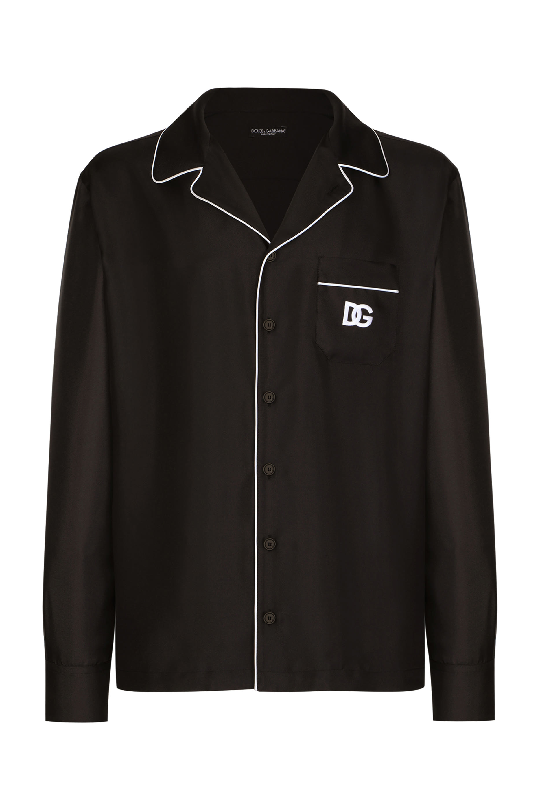 قميص بيجامة حرير