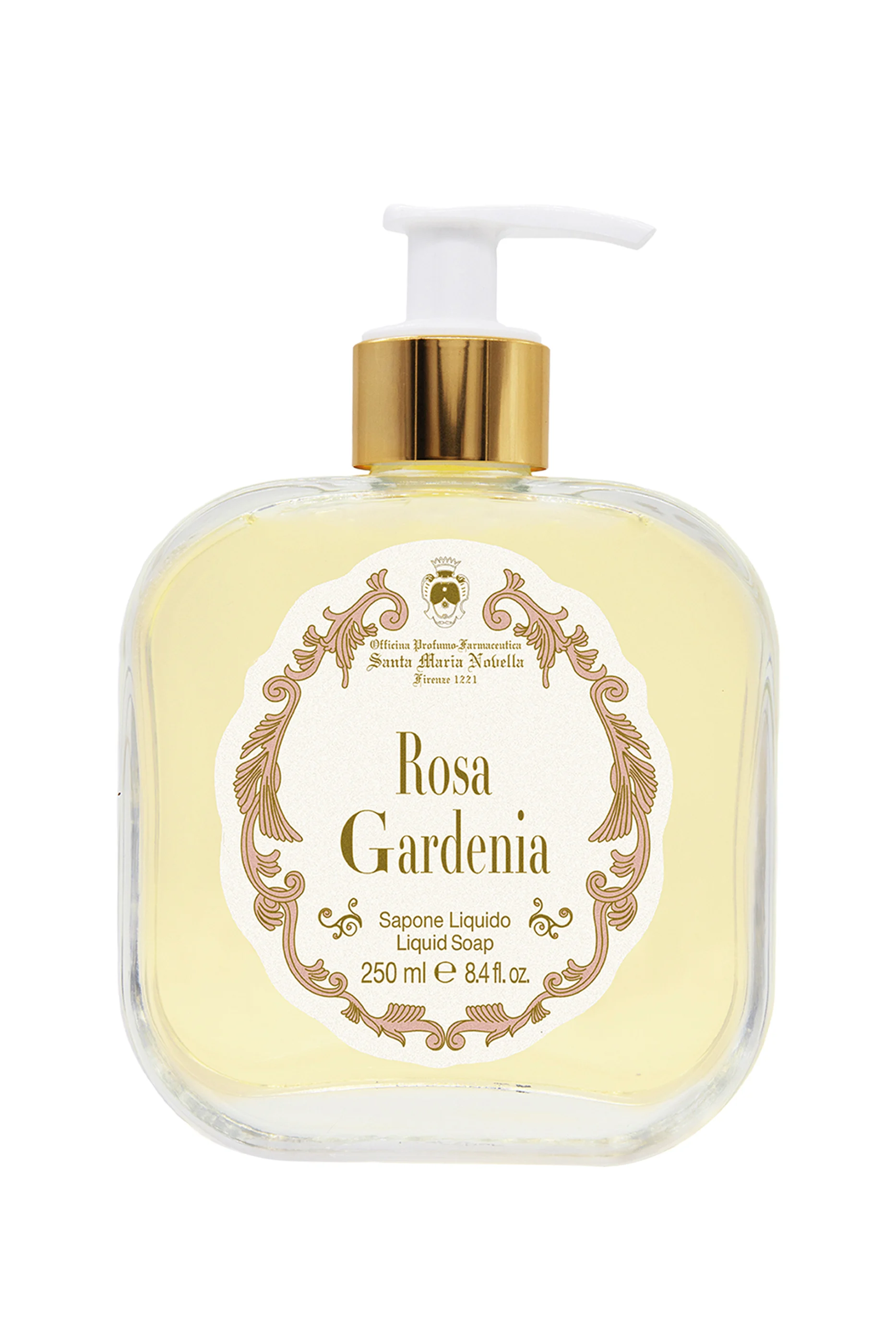 Rosa Gardenia Liquid Soap