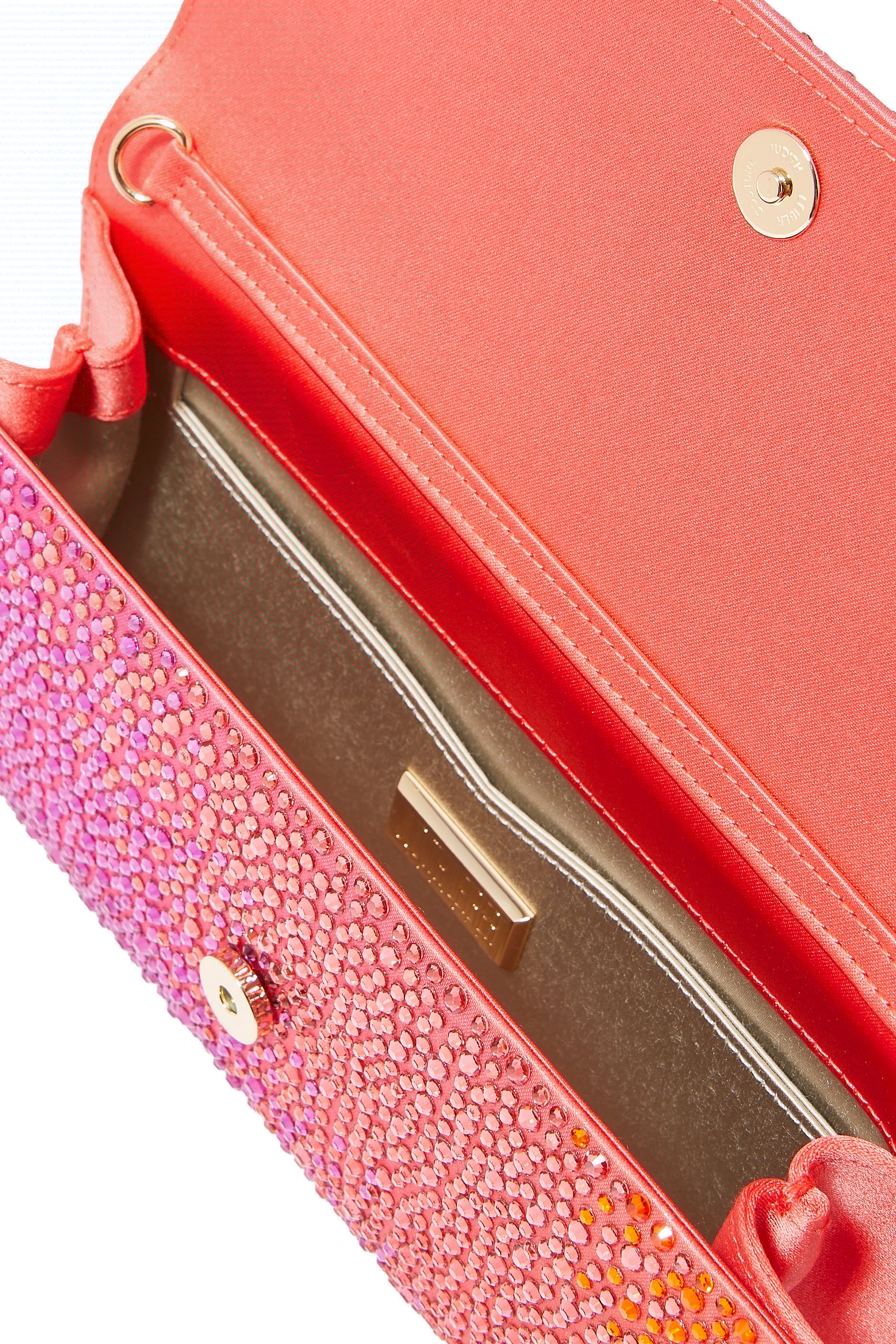 حقيبة يد بيري مزينة بكريستال كافيار بألوان متدرجة