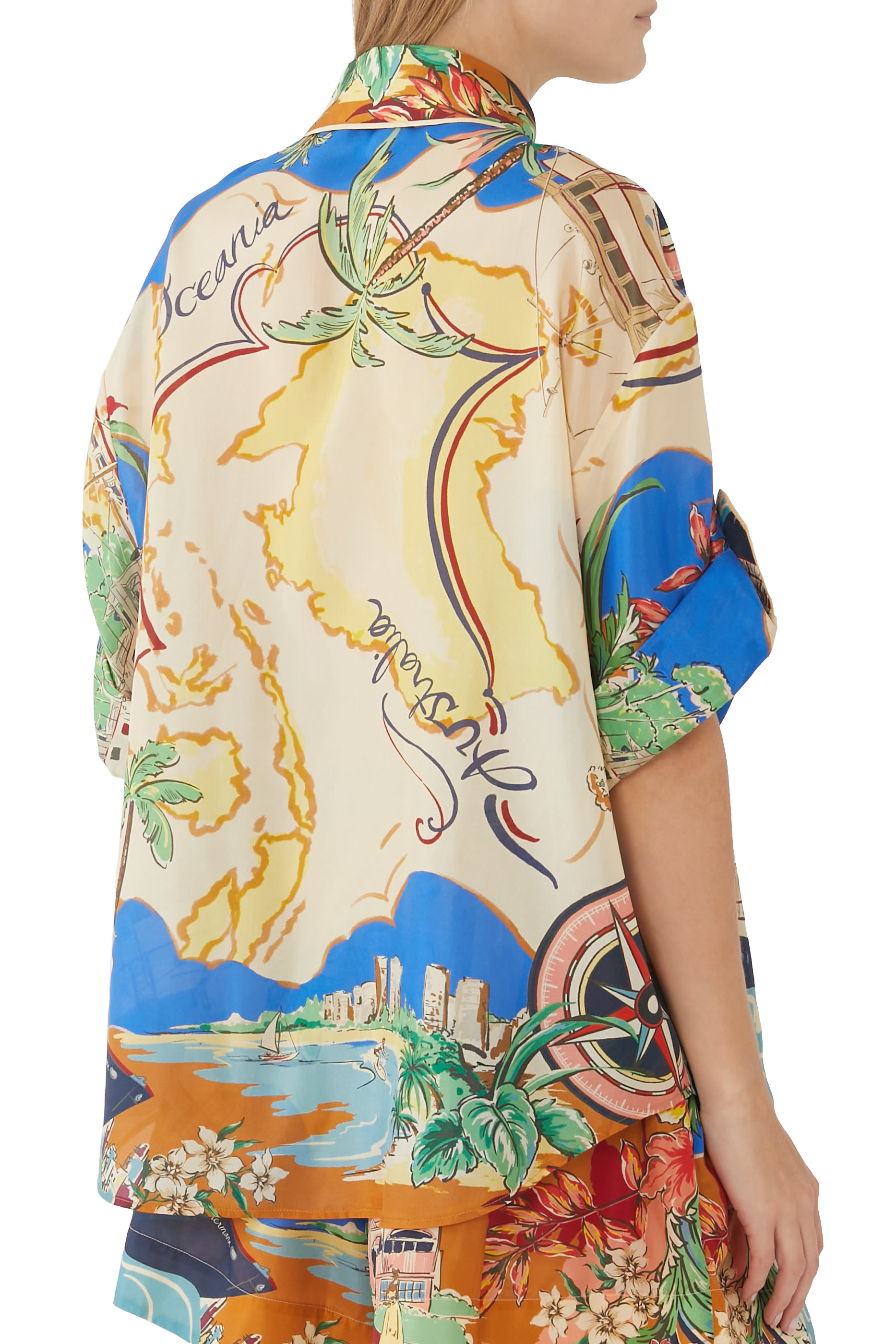 قميص الايت بأكمام قصيرة