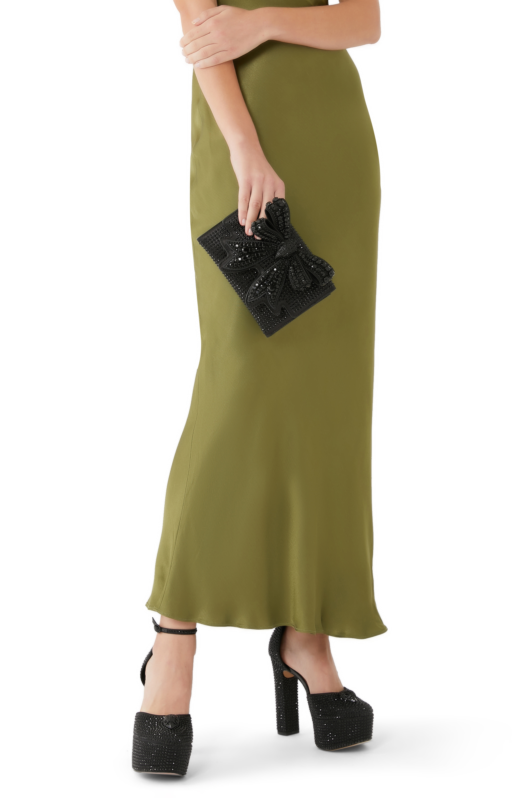 محفظة شروديتش بسلسلة وربطة فيونكة ستان