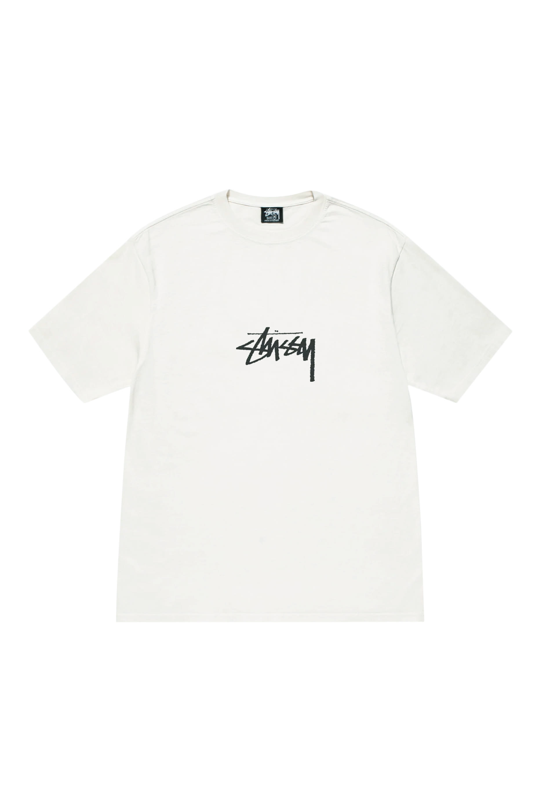 تيشيرت مصبوغ بطبعة شعار الماركة