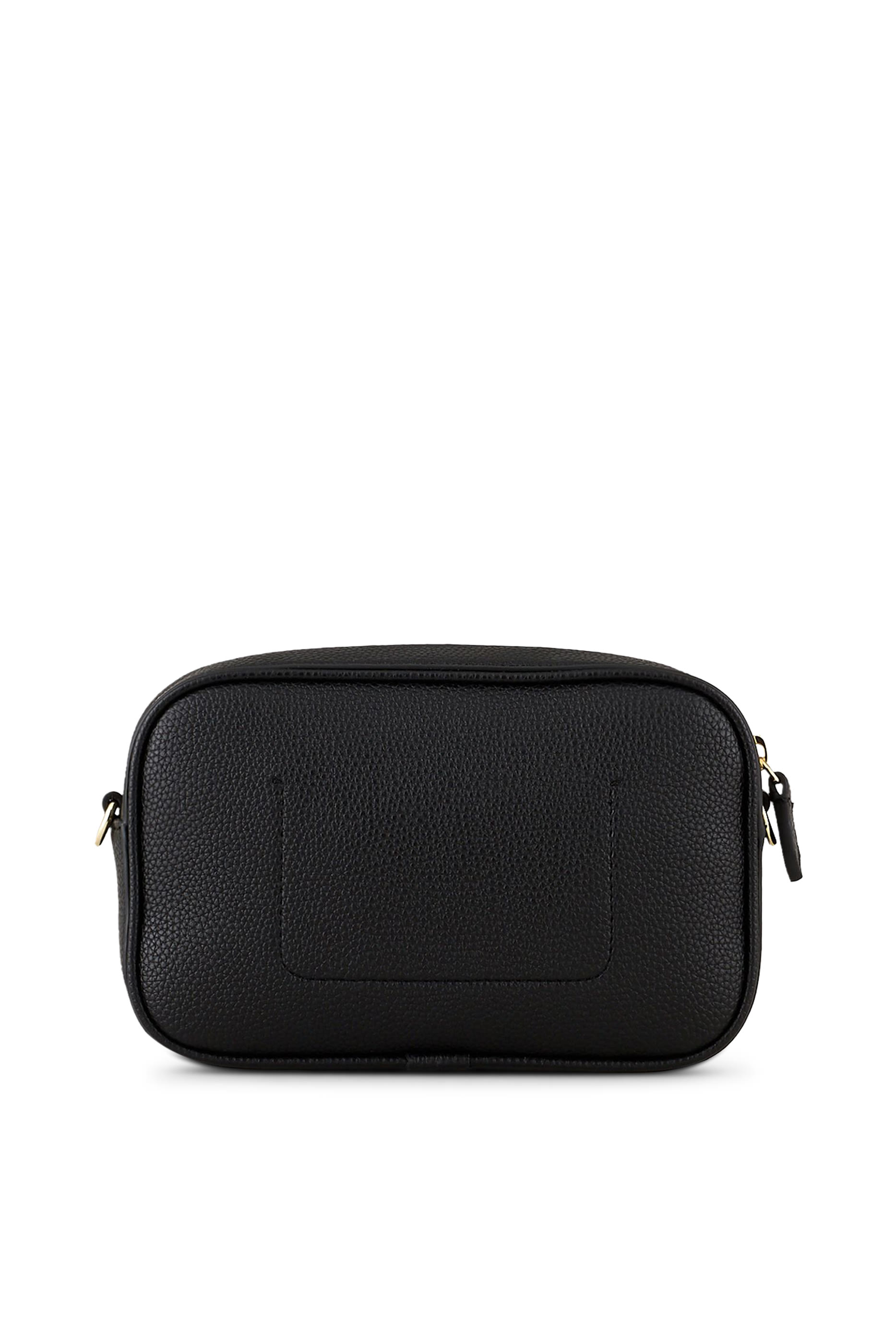 حقيبة كاميرا بطبعة جلد غزال بحمالة كتف