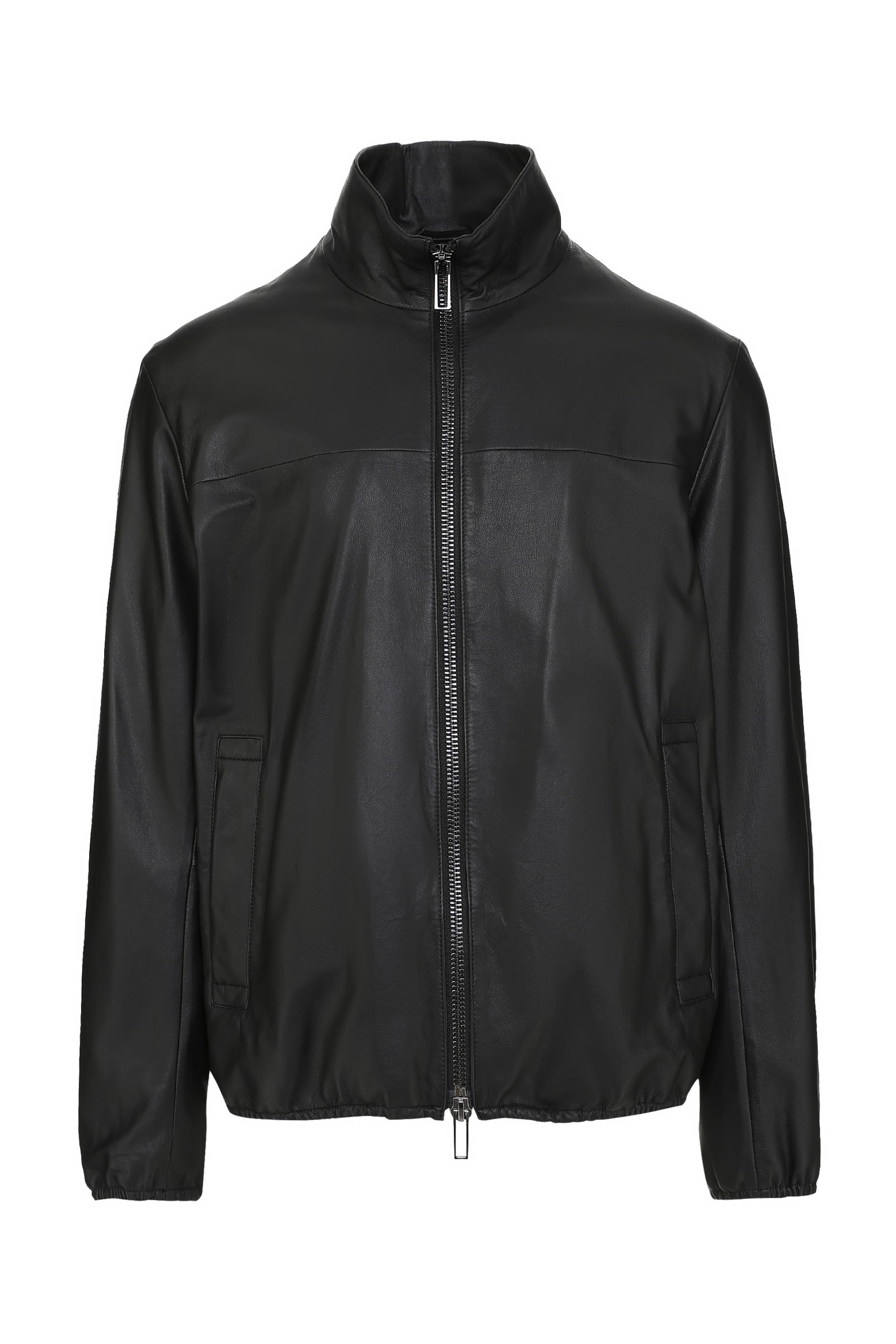 جاكيت بسحاب جلد