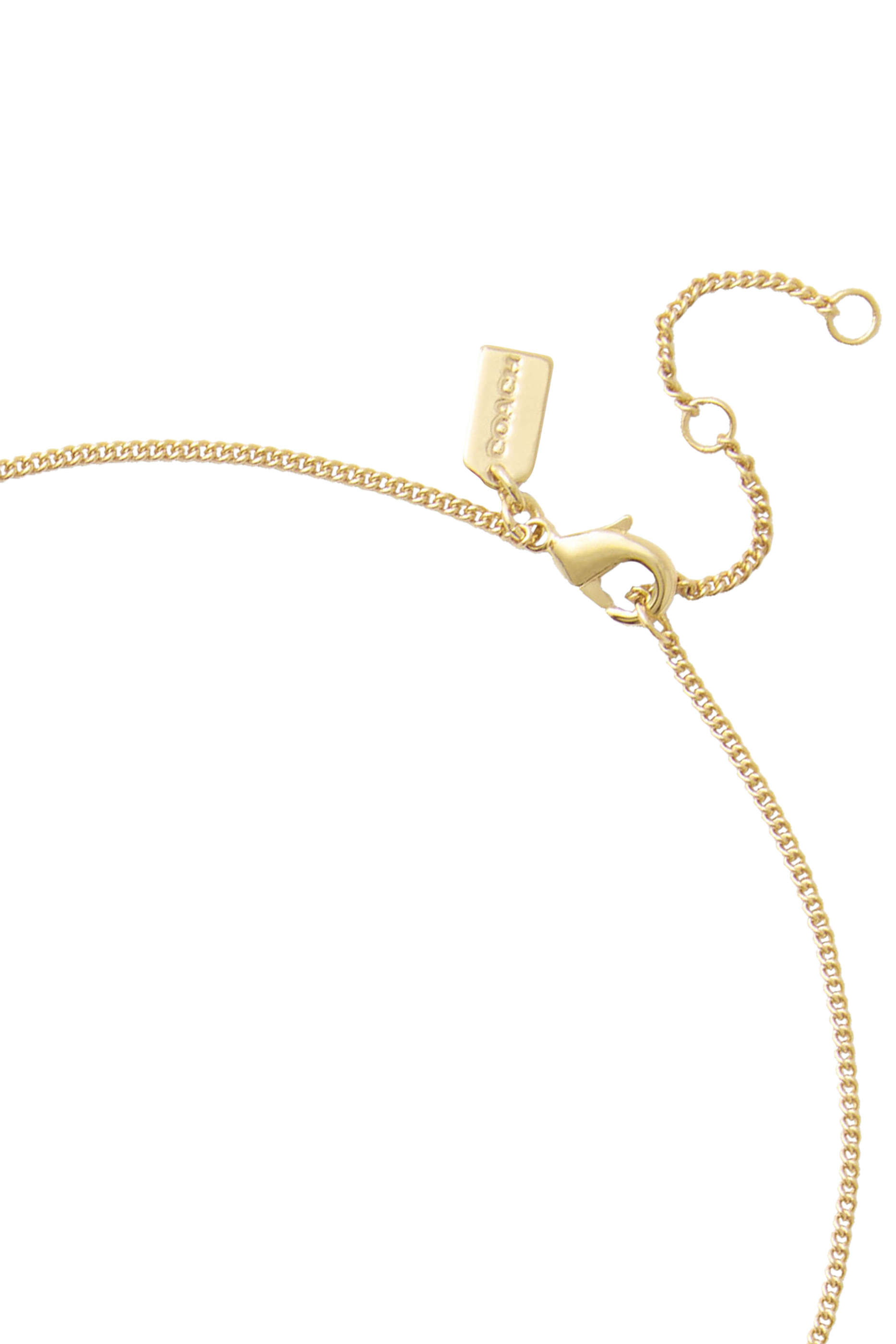 قلادة بحلية قصيرة بتصميم أنبوب مبطن