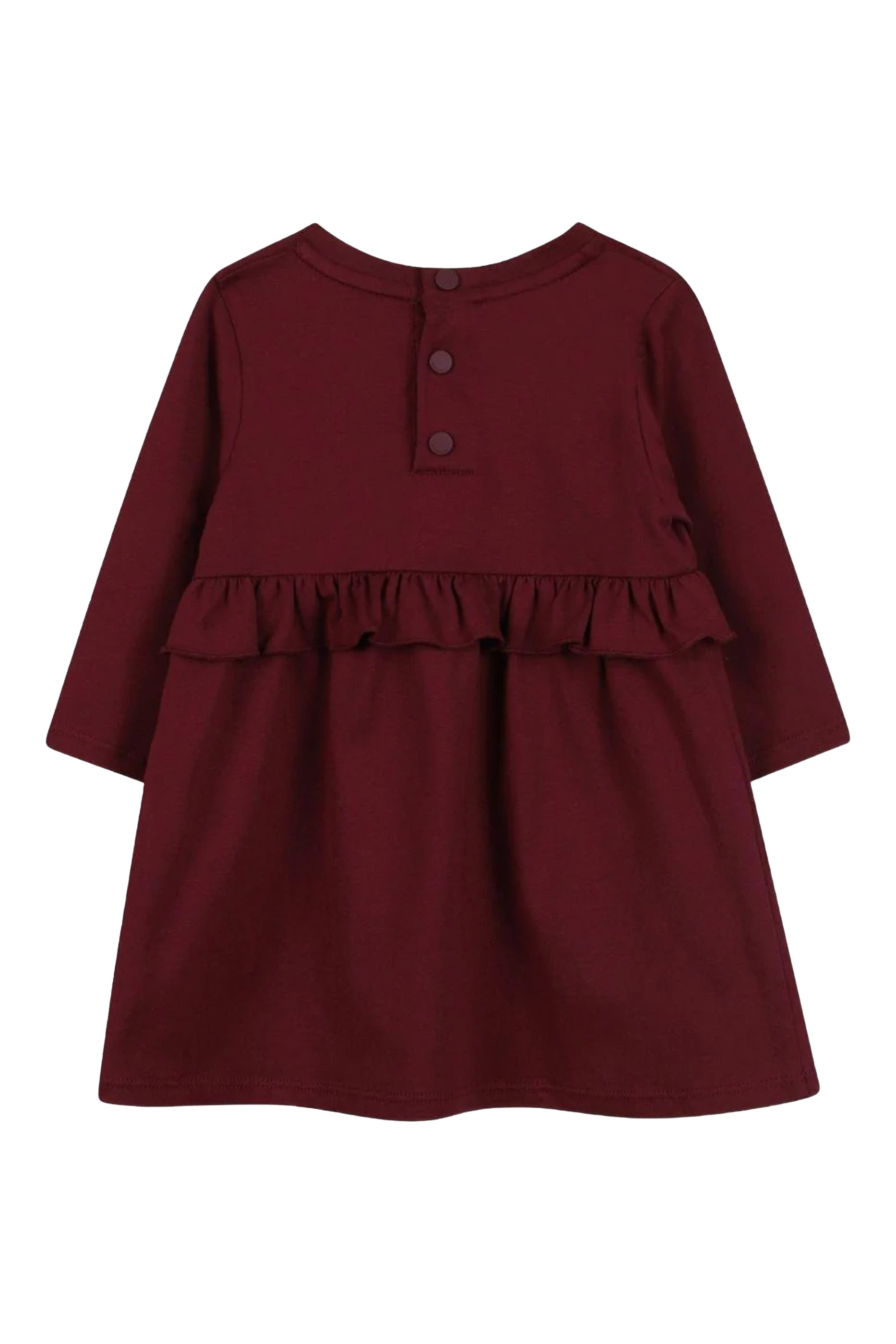 فستان بشعار الماركة قطن للأطفال