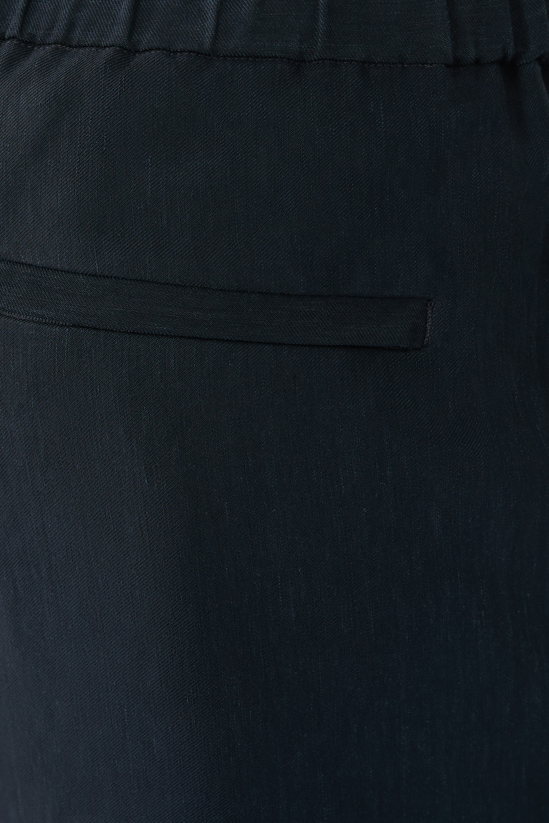 بنطال لوي بقصة مريحة تويل إيطالي مضغوط