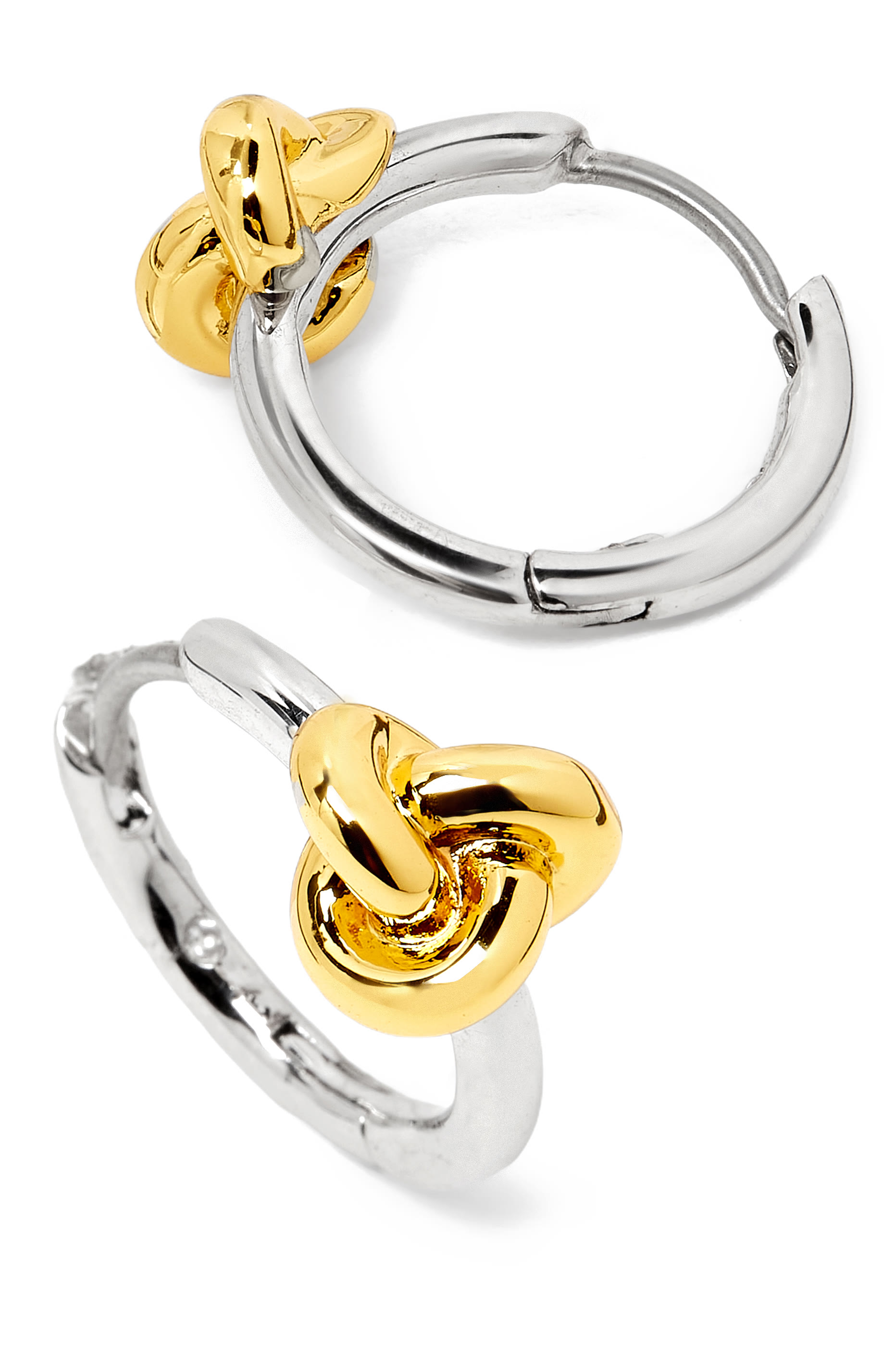 أقراط هاجي عقدة مزدوجة