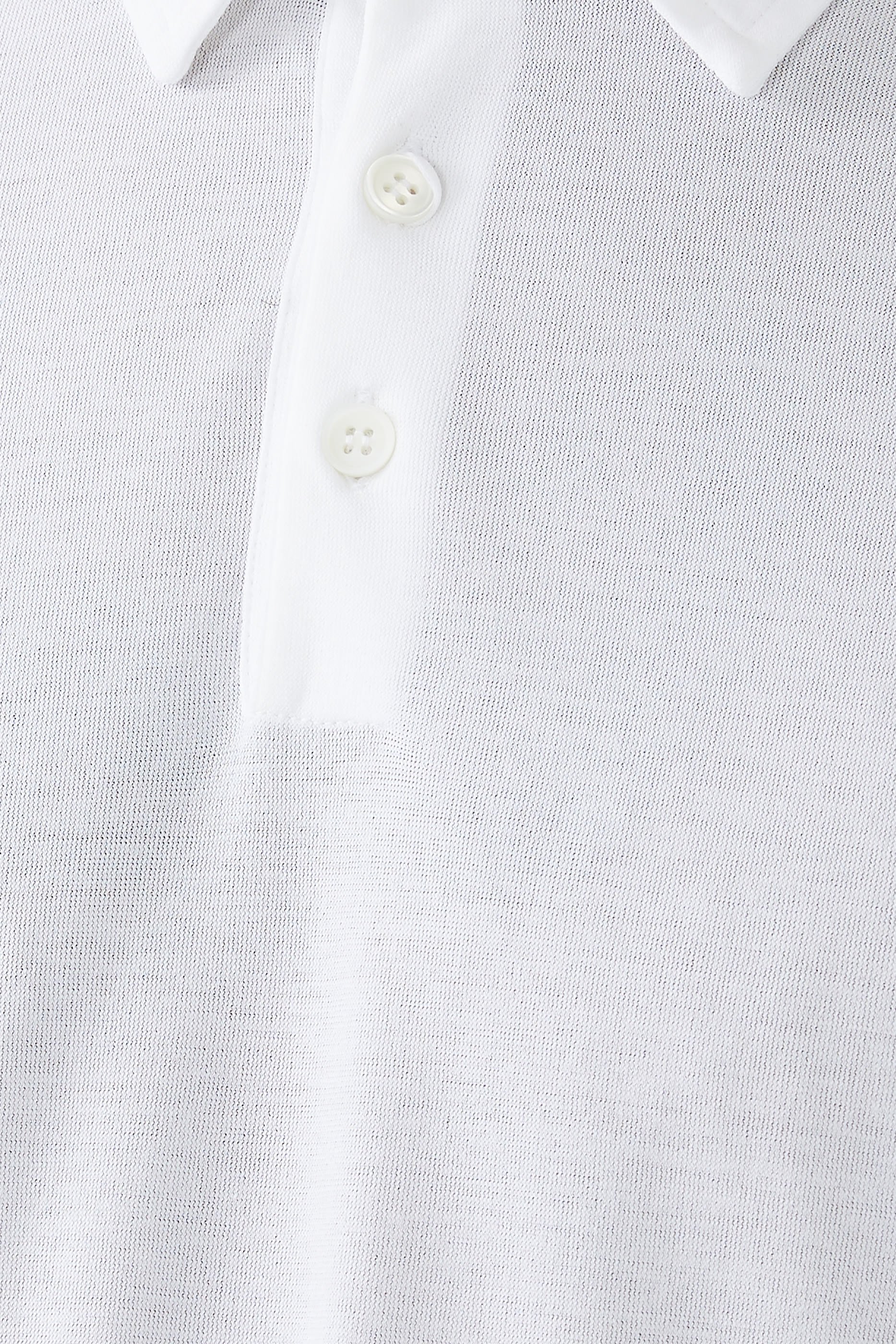 قميص بولو زانون بقصة سليم وأكمام طويلة