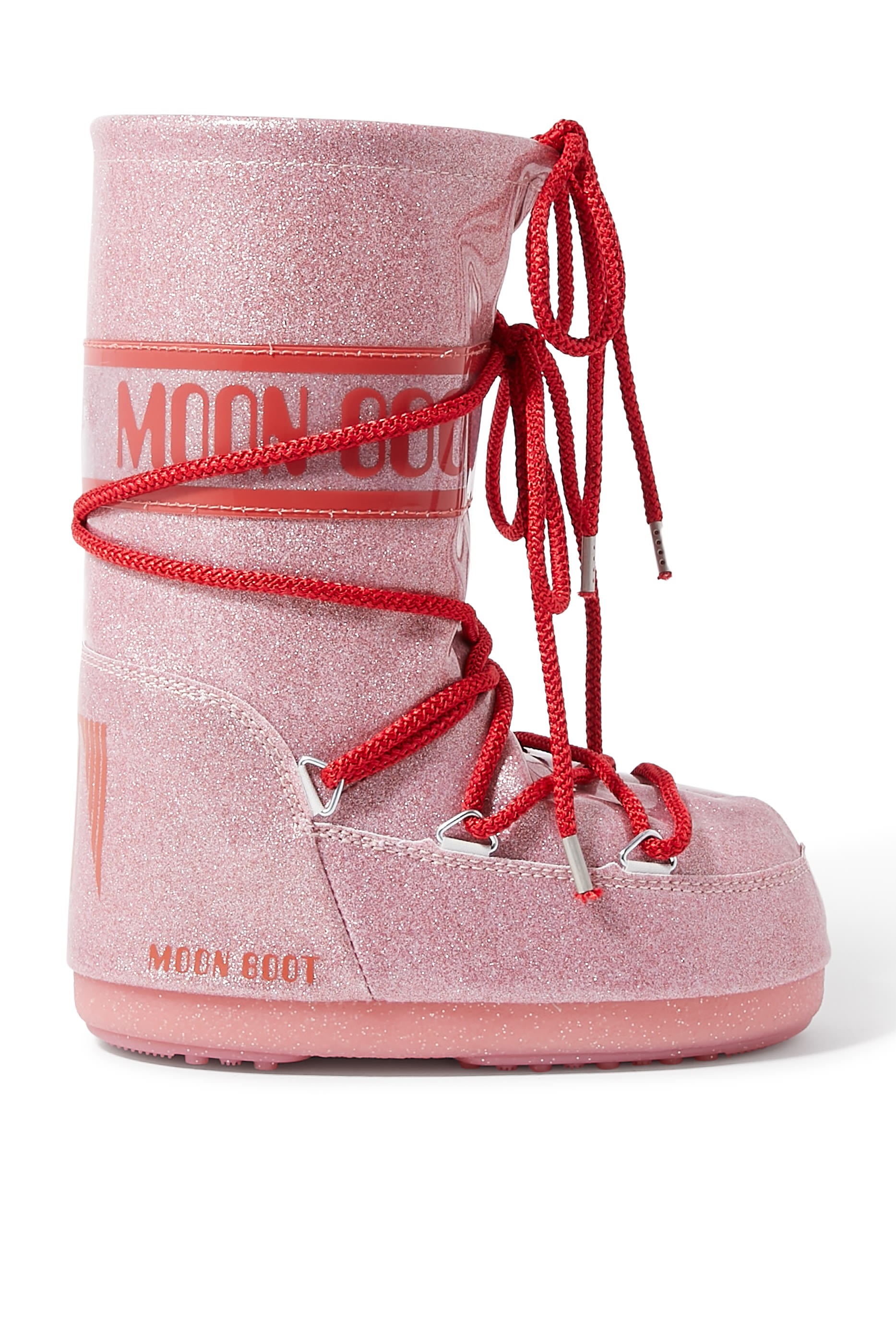 حذاء بوت ايكون مزين بغليتر للأطفال