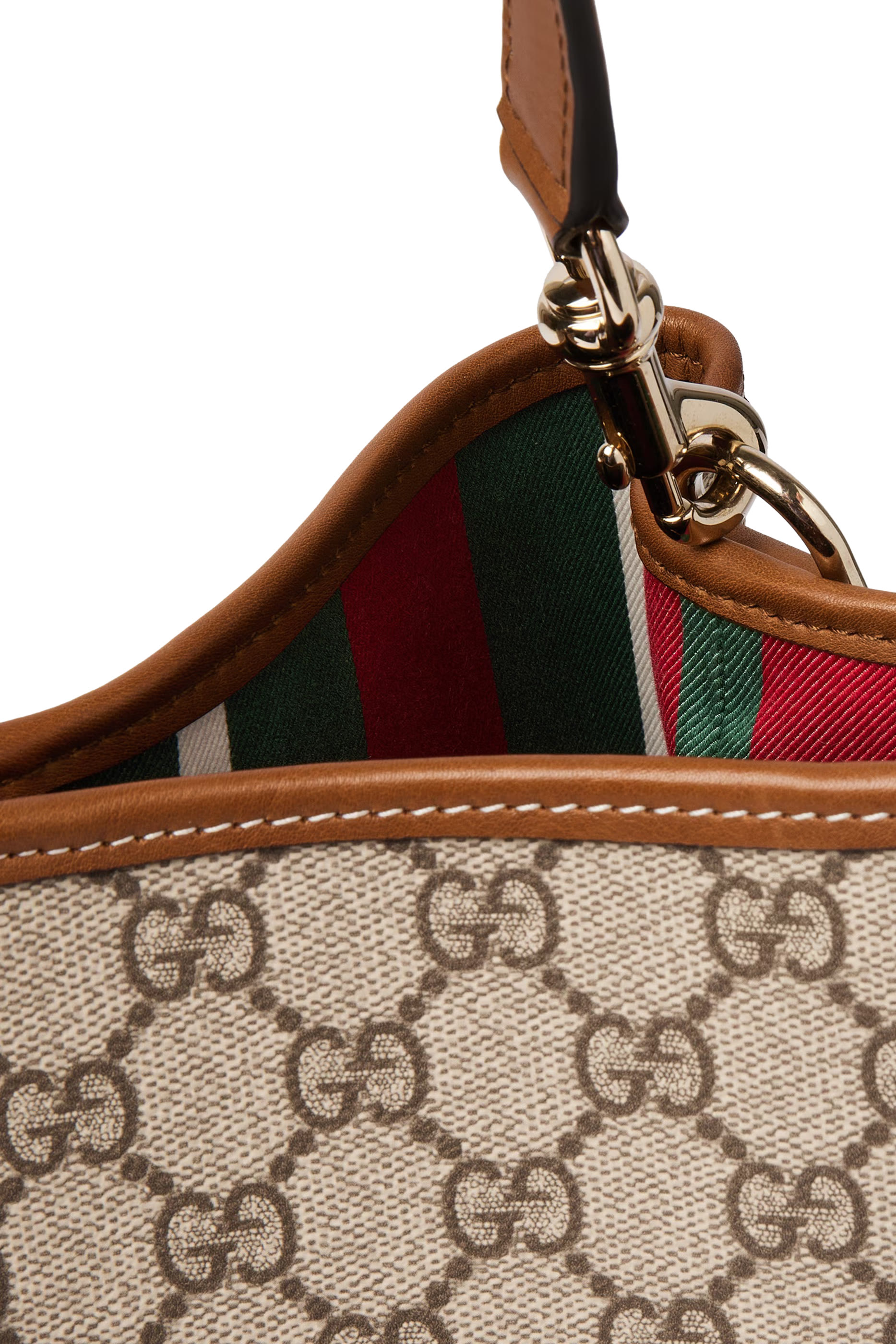 حقيبة كتف صغيرة بنقشة حرفي شعار الماركة