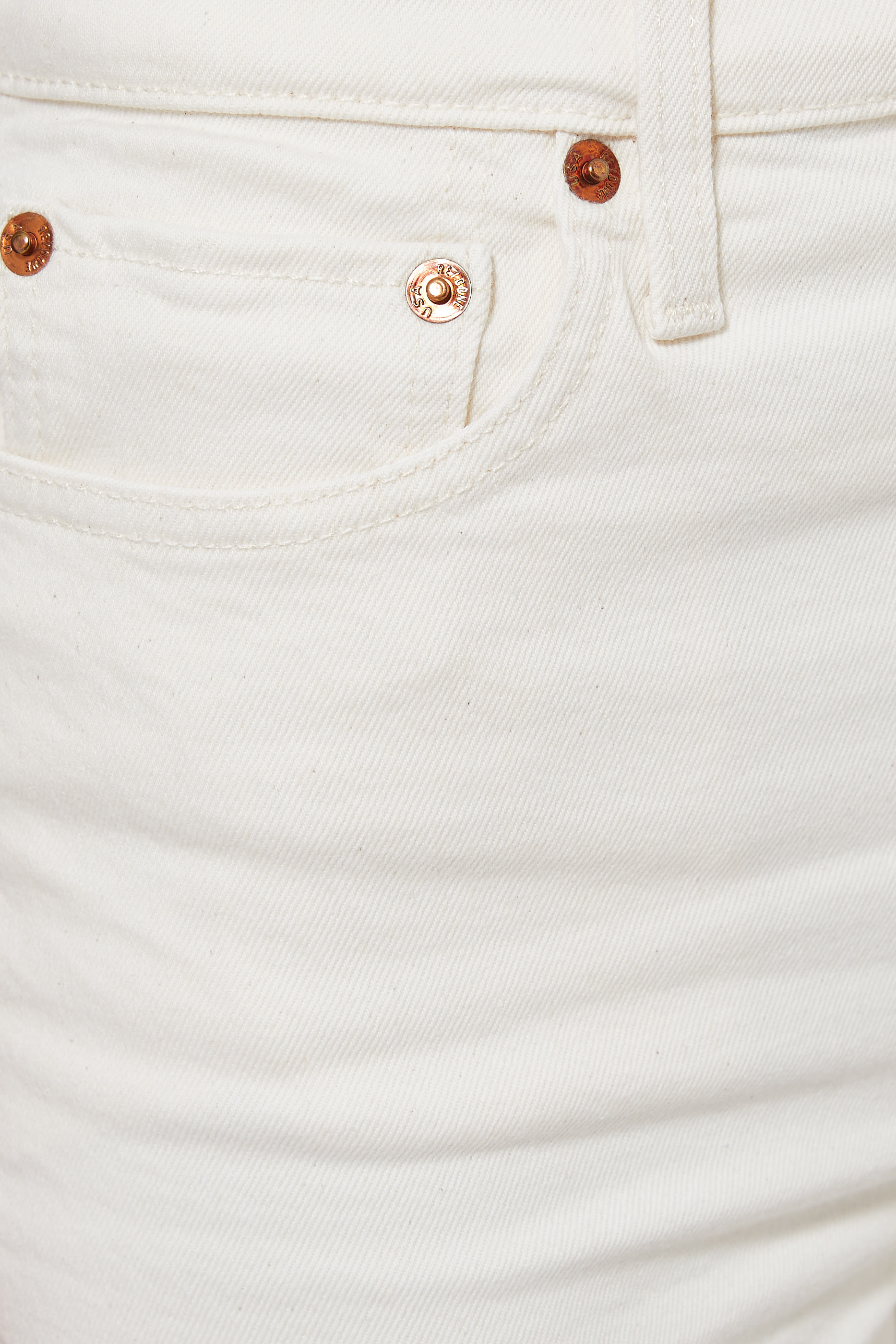 بنطال جينز سيفنتيز ستوف بايب بخصر مرتفع