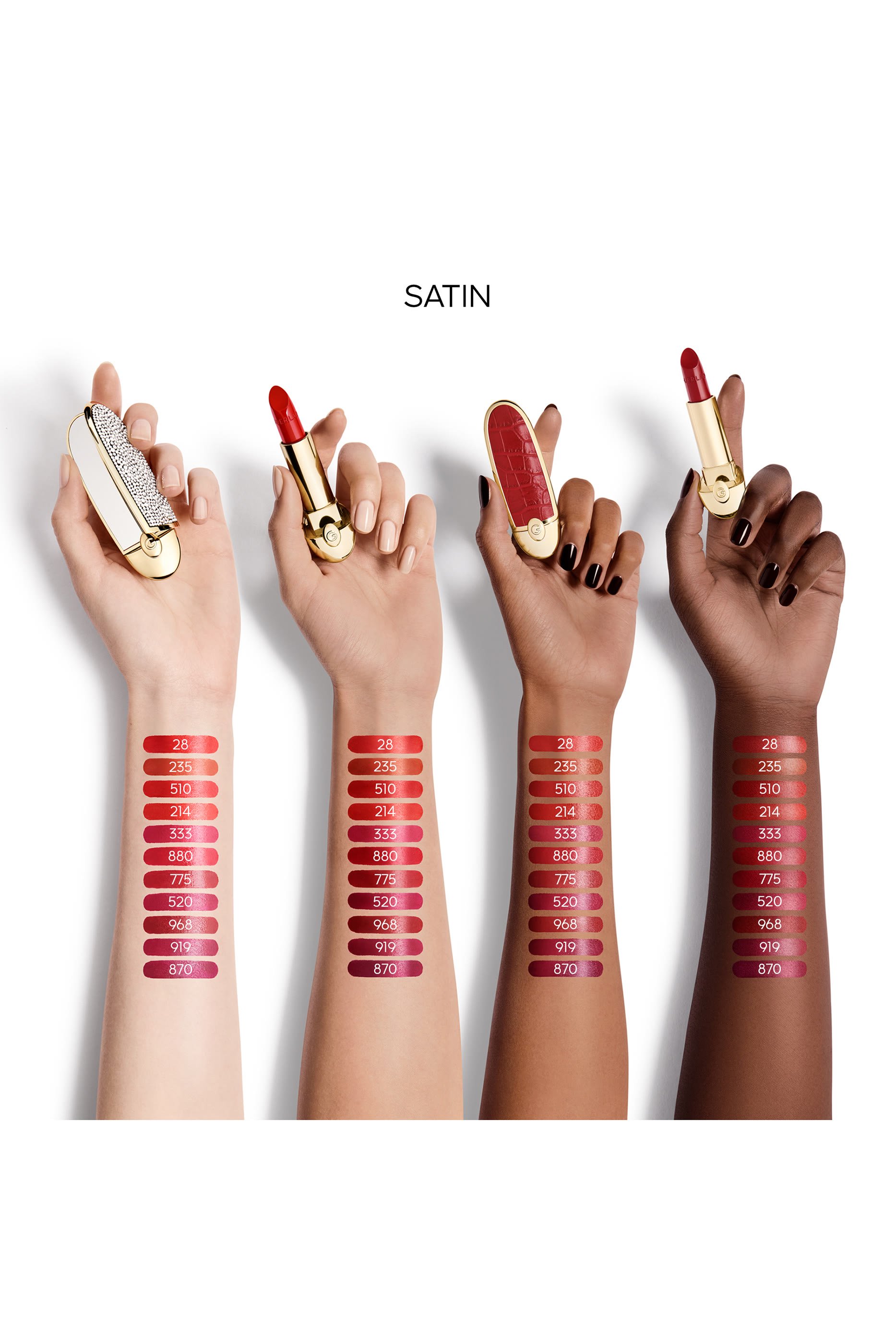 عبوة إعادة ملء أحمر شفاه روج جي غير لامع