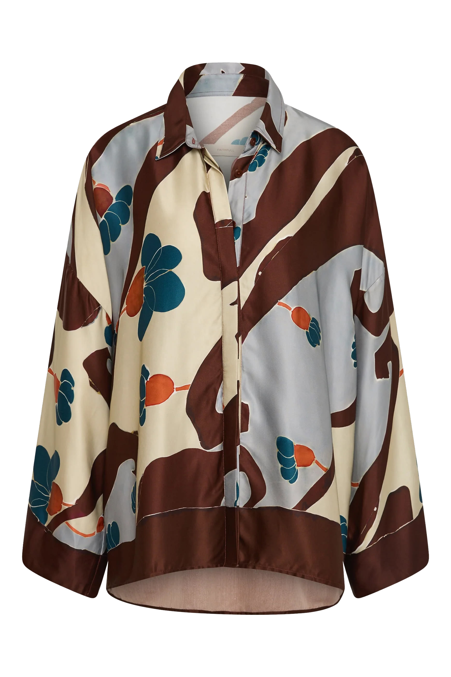 قميص كاريس ماندراكي بنقشة زهور