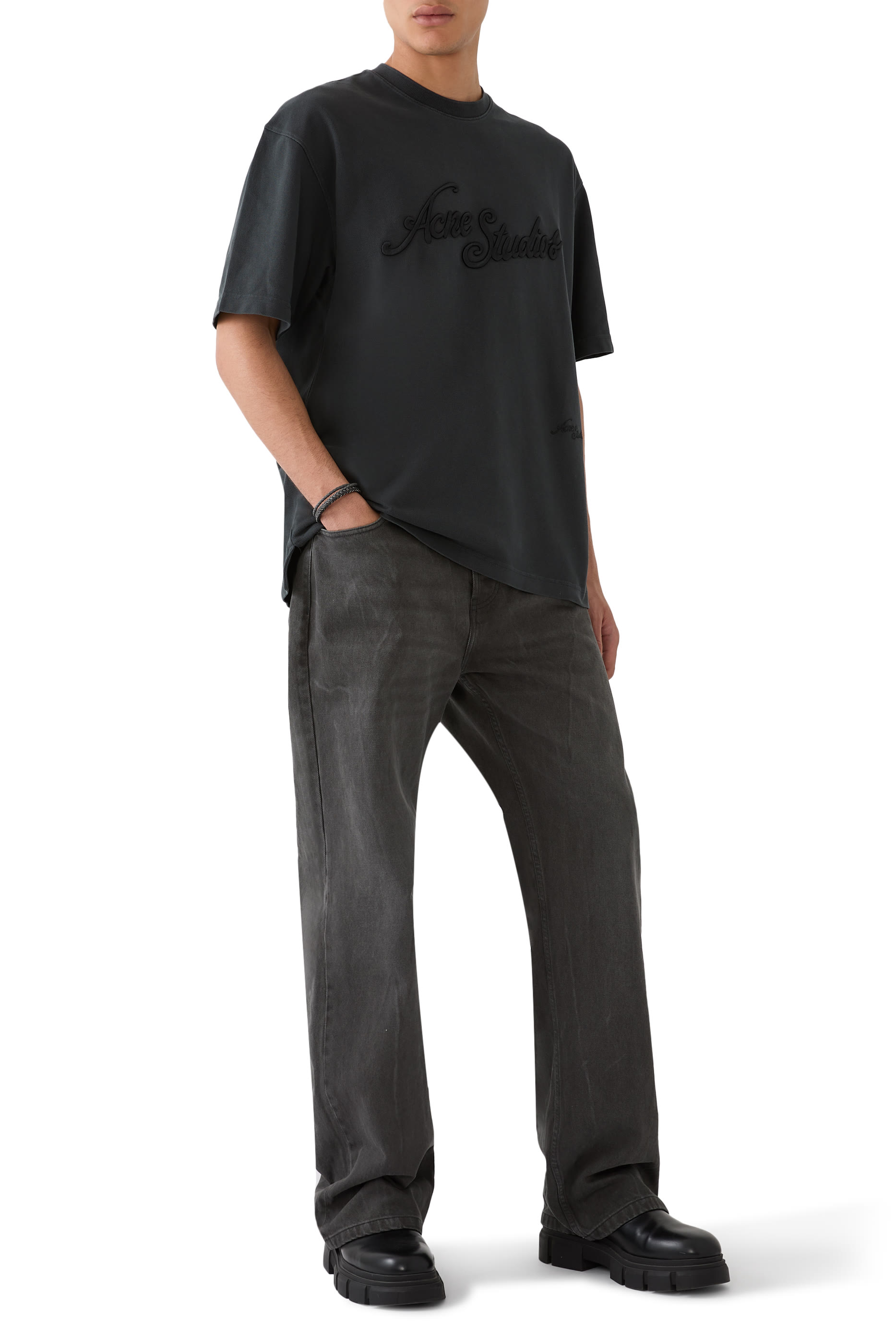 تيشيرت أكسفورد توريست بشعار الماركة قطن بيكيه