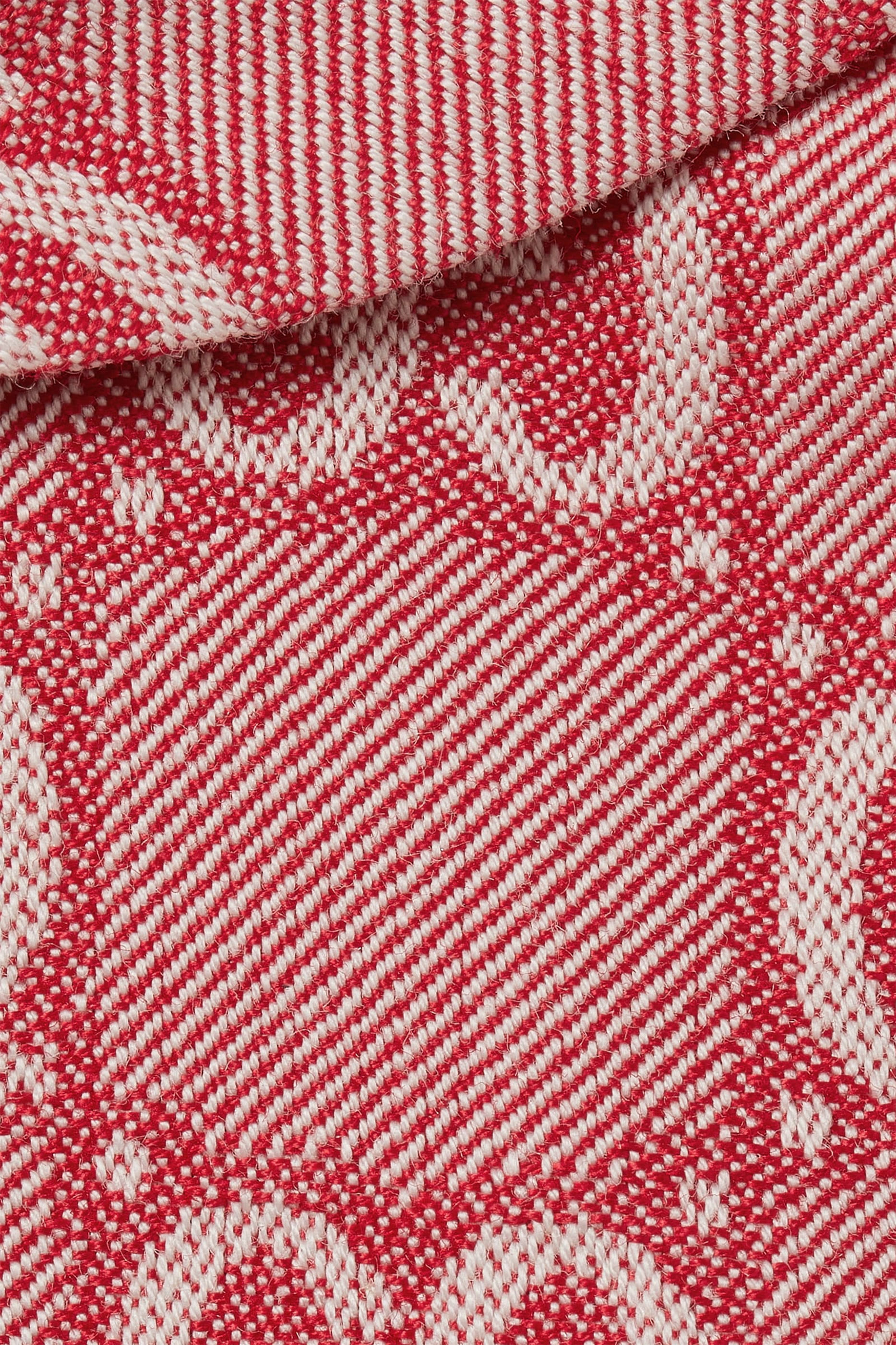 فستان مزين بحرفي شعار الماركة قطن تويل للرضع