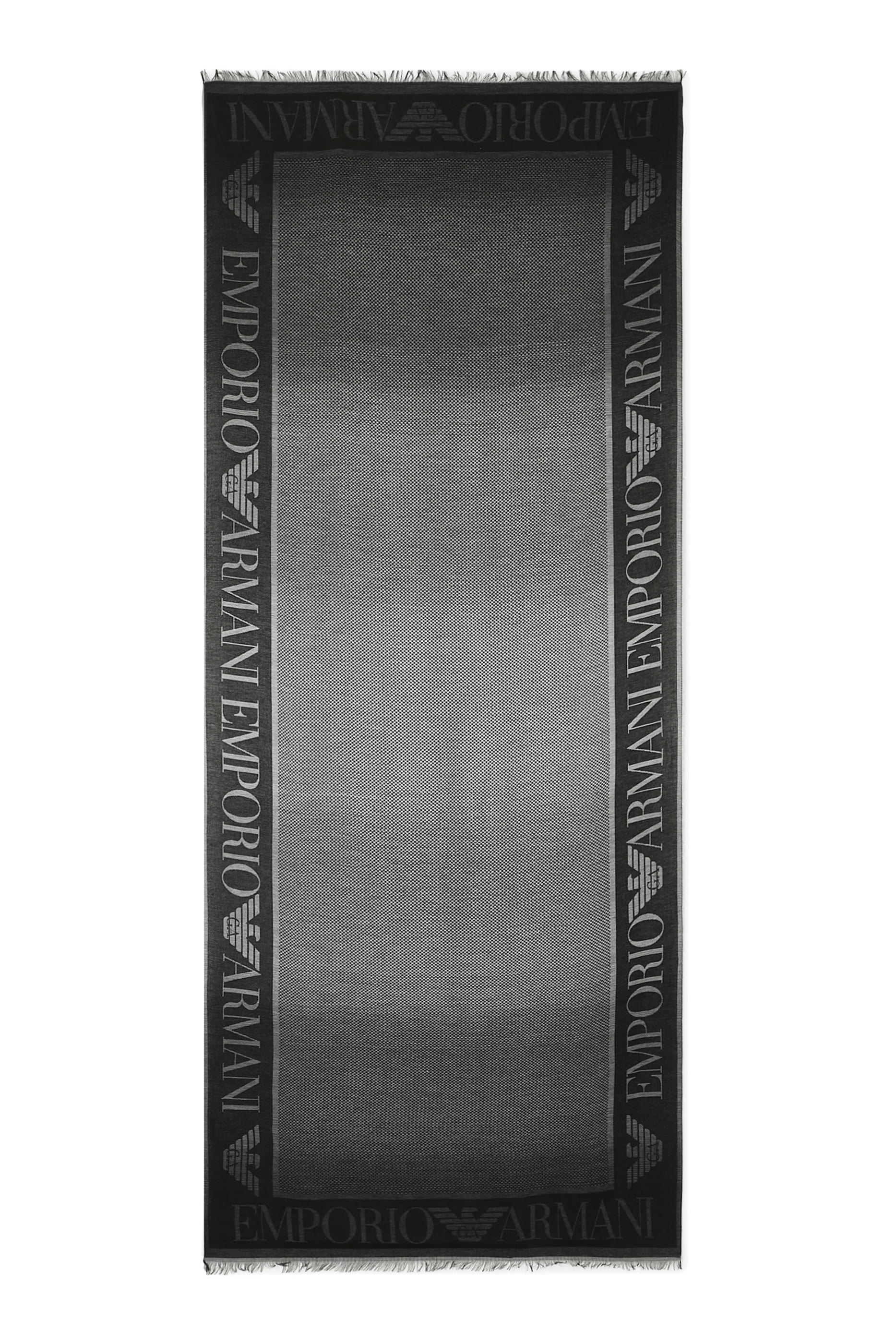 وشاح بشعار الماركة صوف