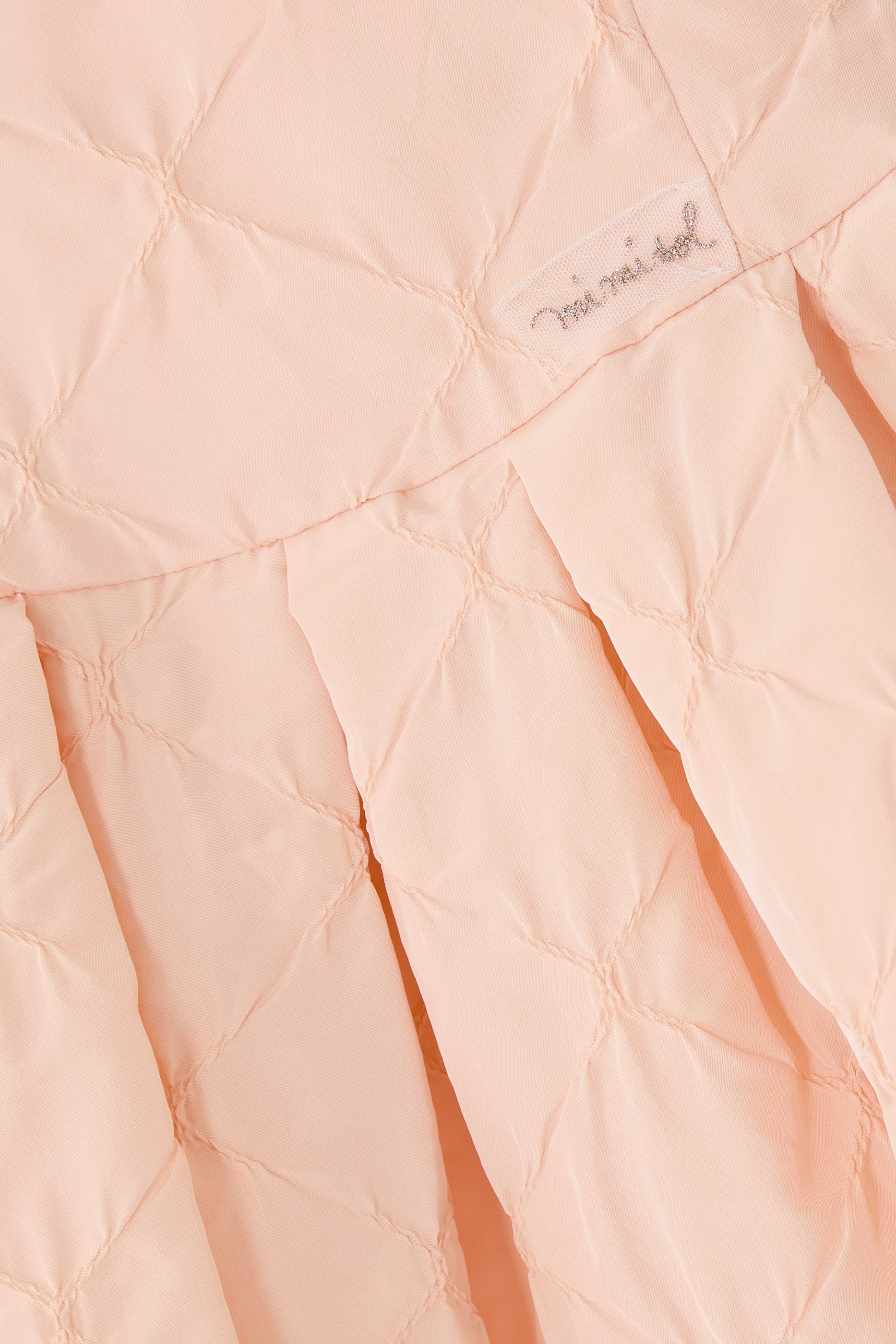 فستان بنقشة هندسية تافيتا للأطفال