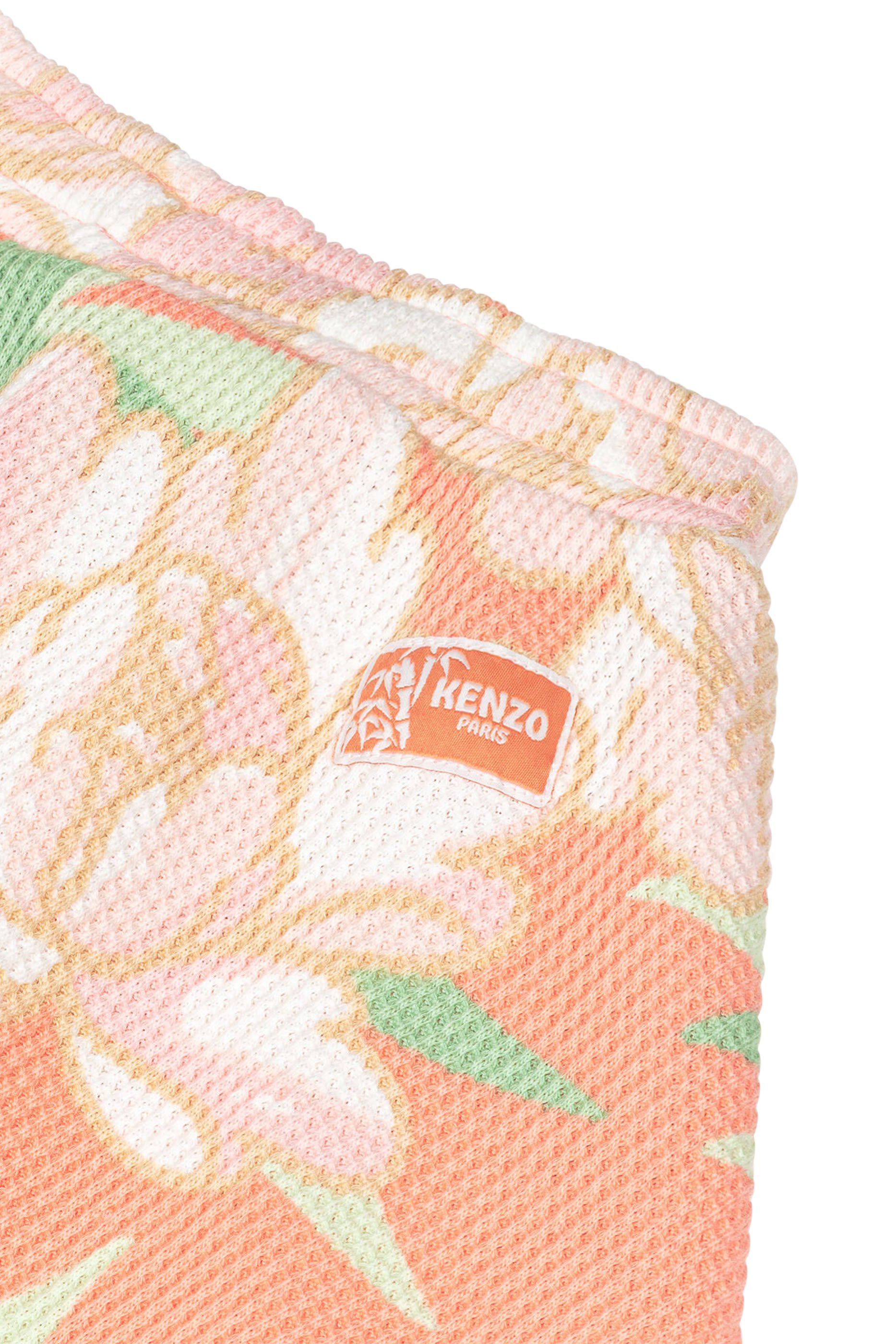 تنورة سكيتر بنقشة استوائية للأطفال