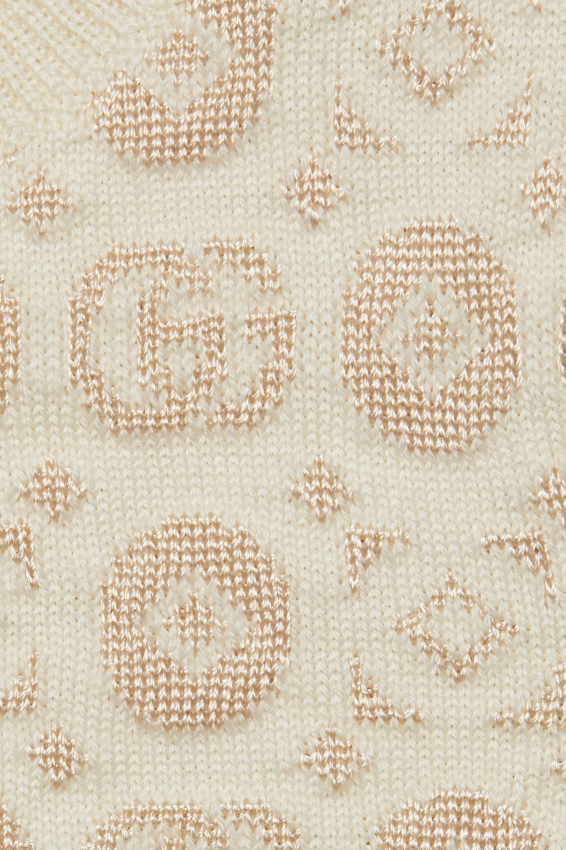 كارديجان للأطفال بنقشة حرفي شعار الماركة صوف