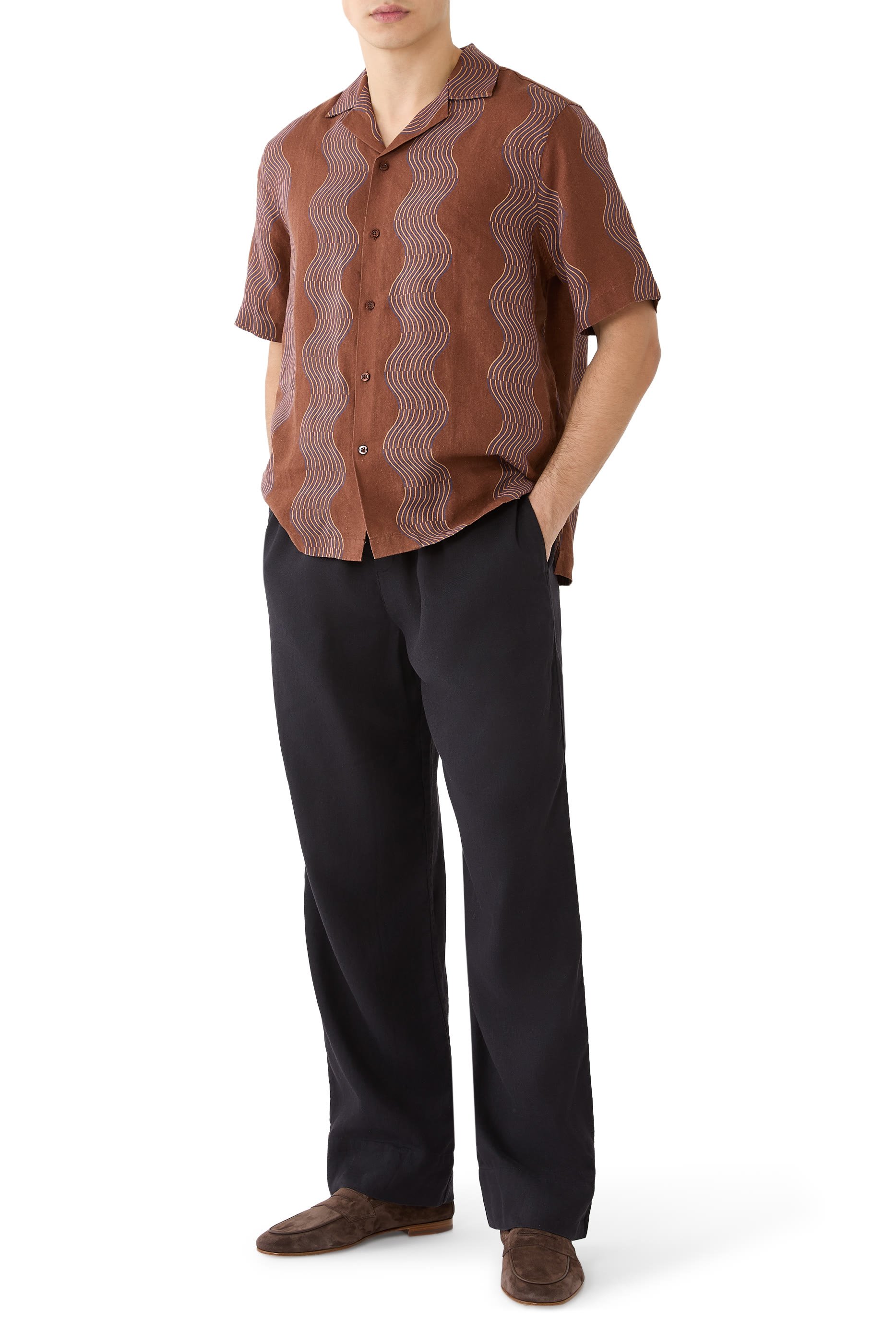 بنطال لوان صوف استوائي