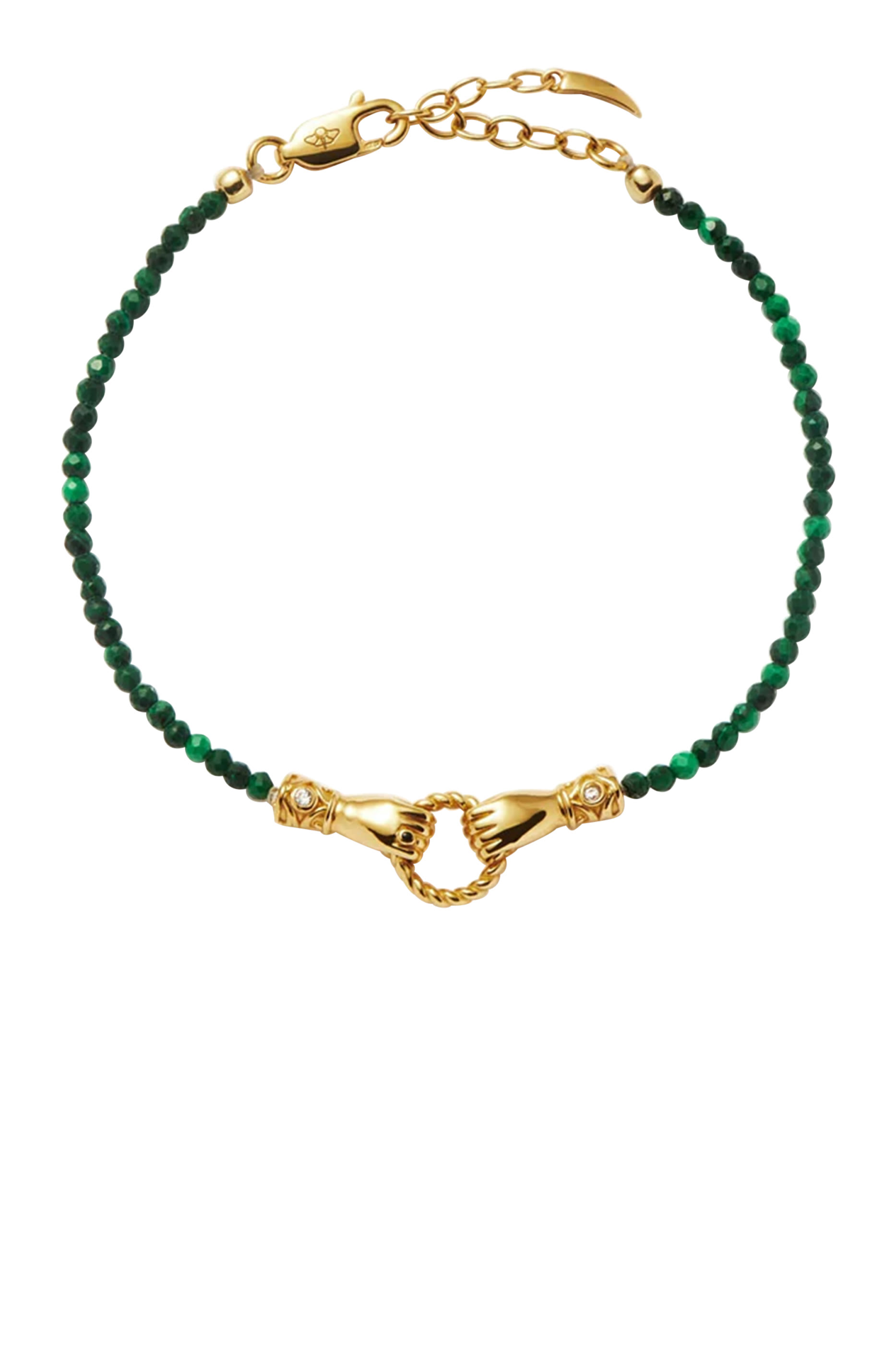 سوار هاريس ريد‏ إن جود هاندز نحاس مطلي ذهب عيار 18 