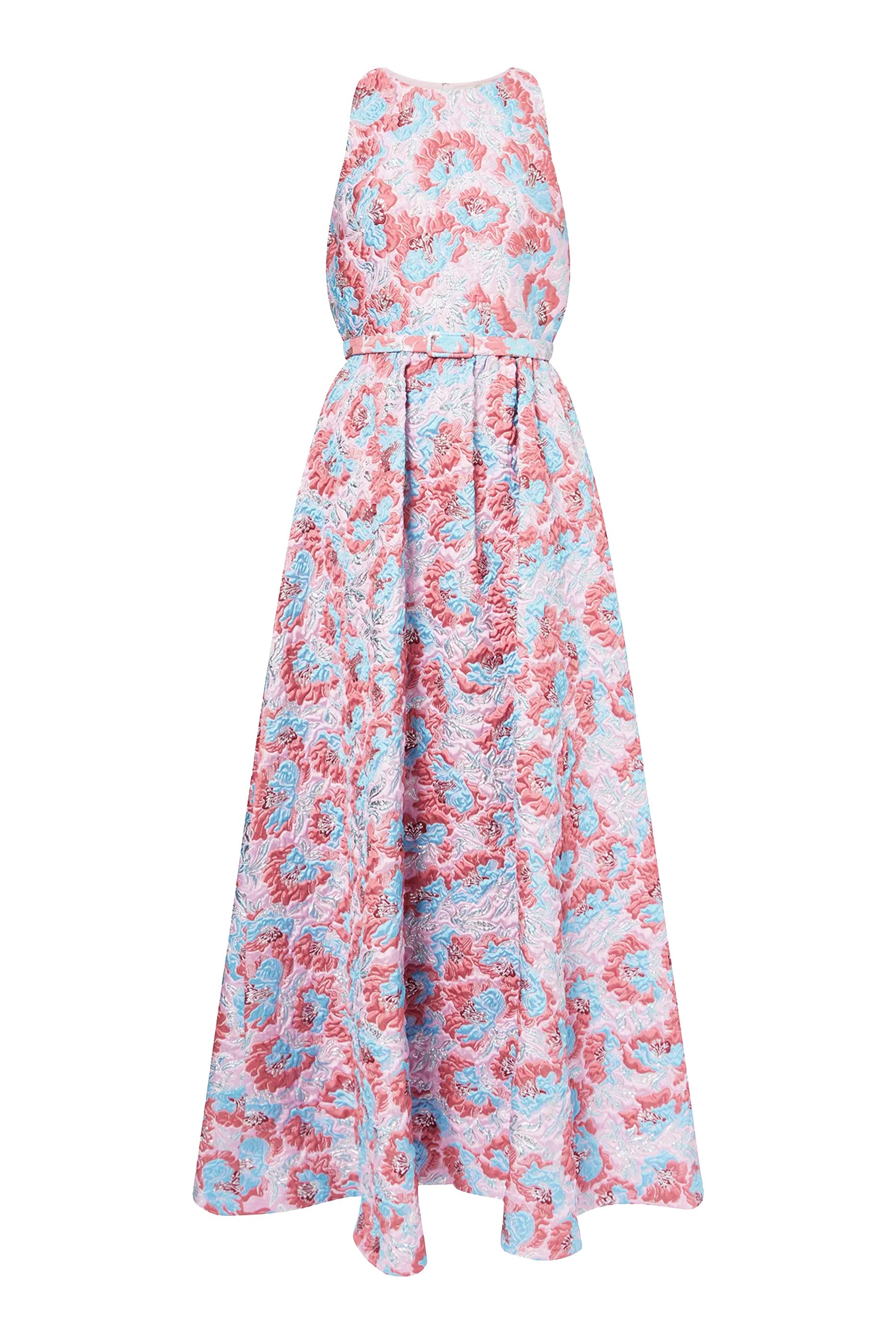 فستان سيراميكا شال جاكار