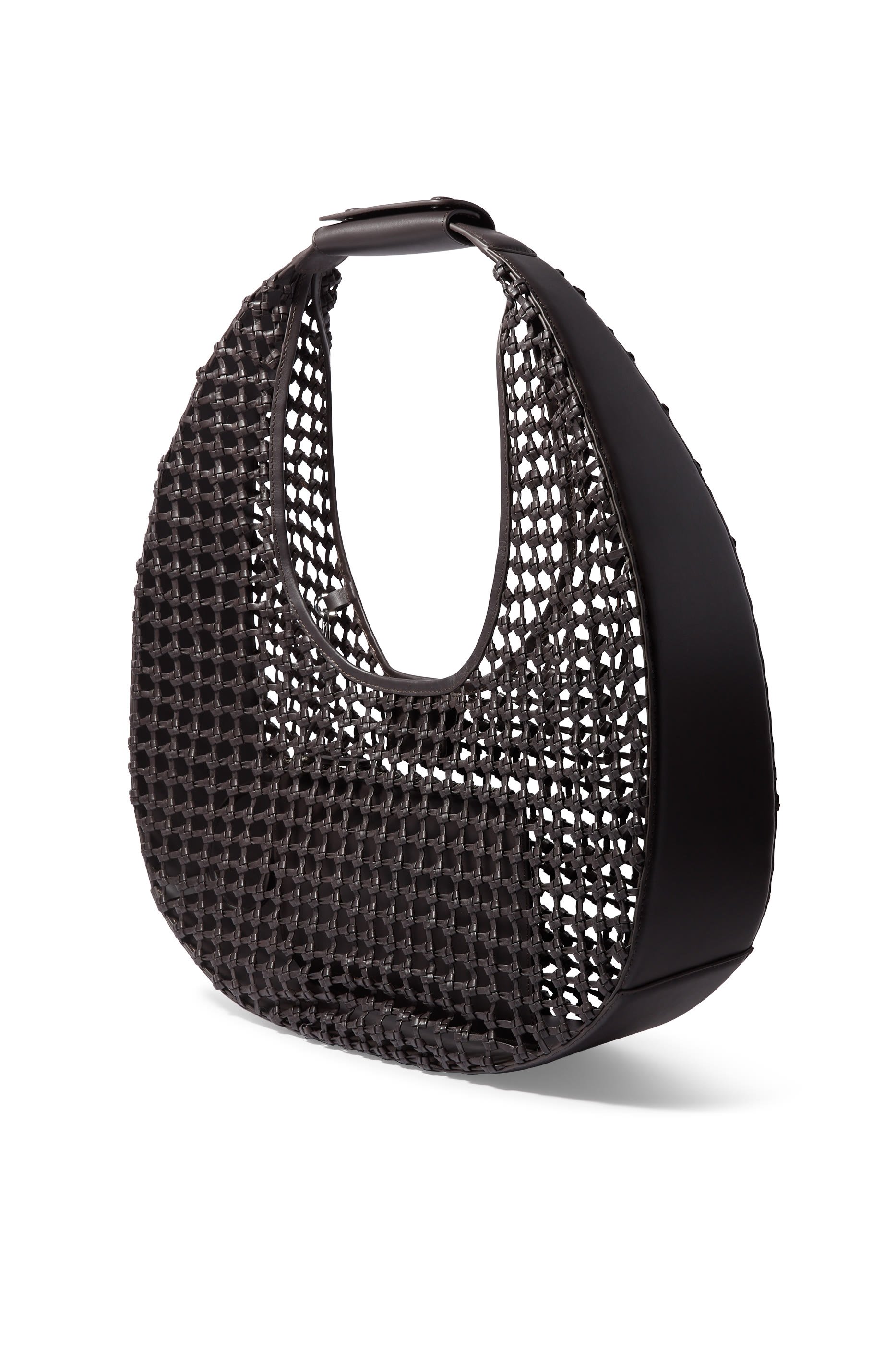  Large Moon Hand-Knotted Tote Bag