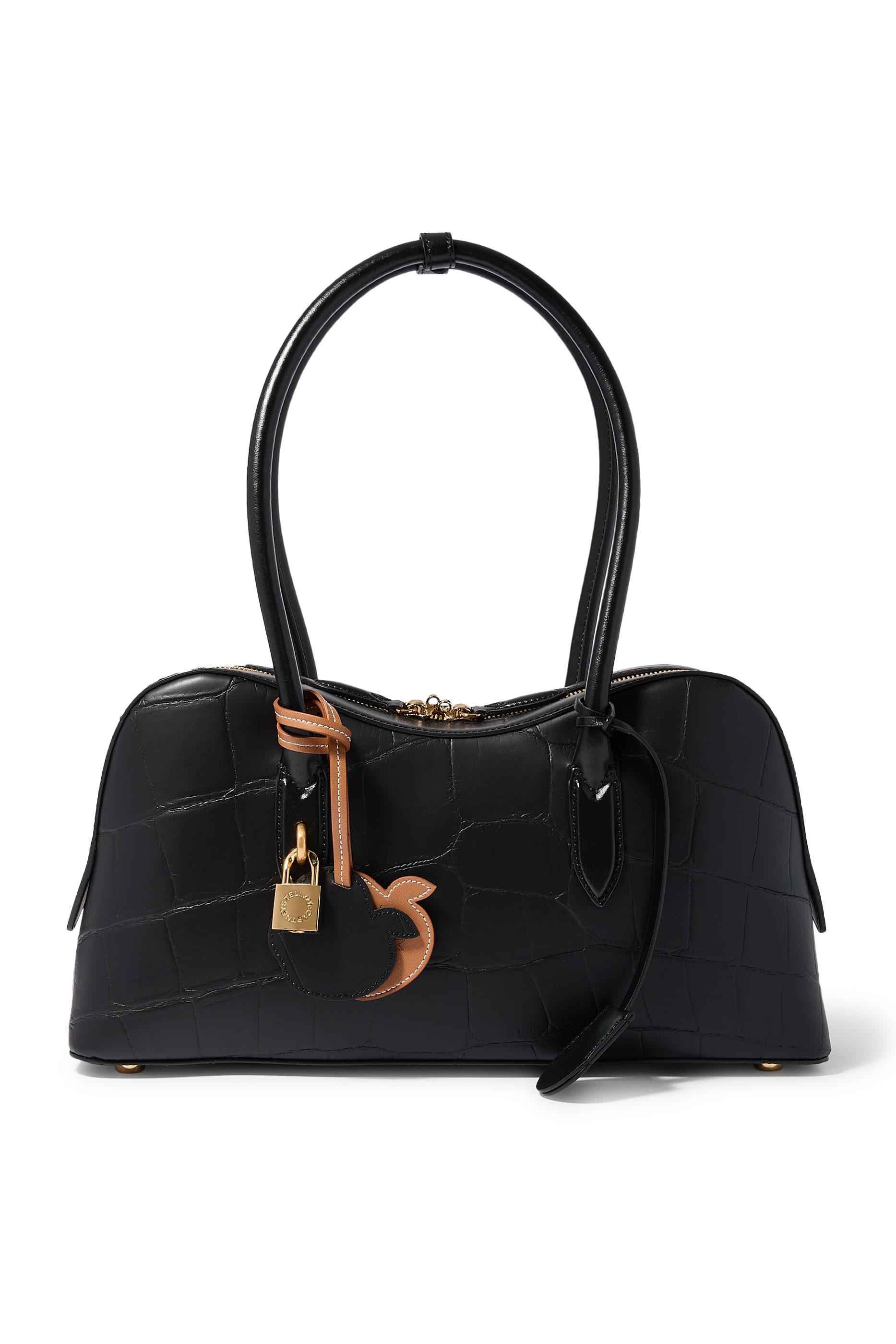 حقيبة كتف رايدر بنقشة جلد التمساح