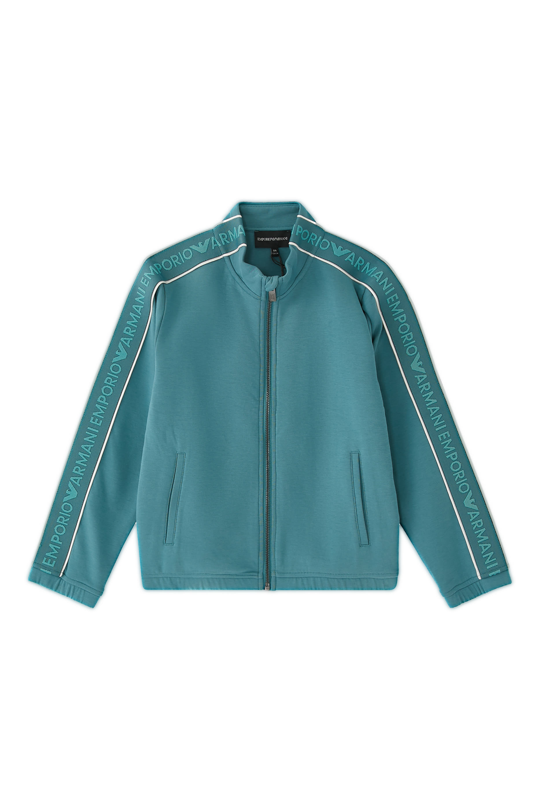 جاكيت رياضي للأطفال بشعار الماركة