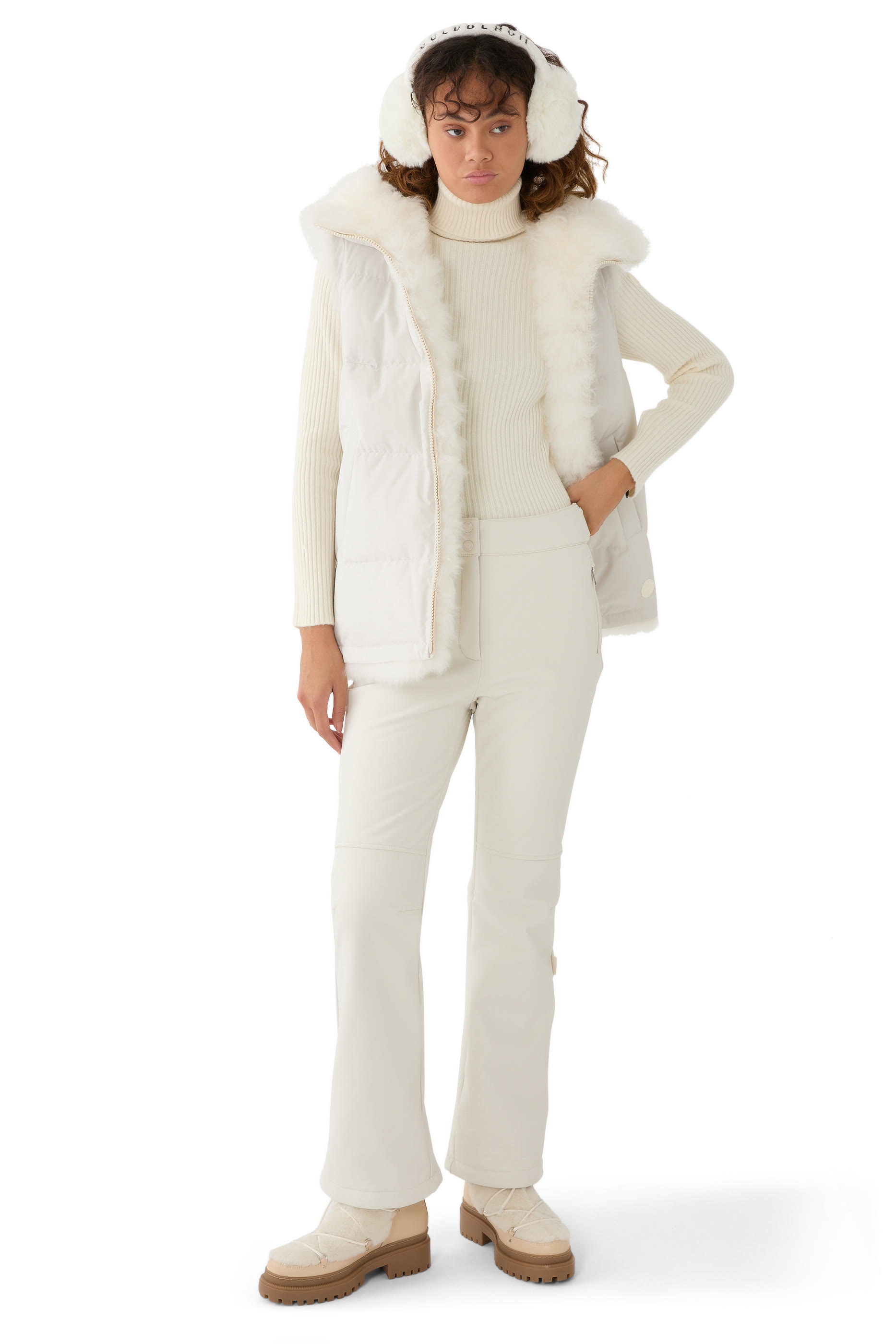 سترة صوف منسوج