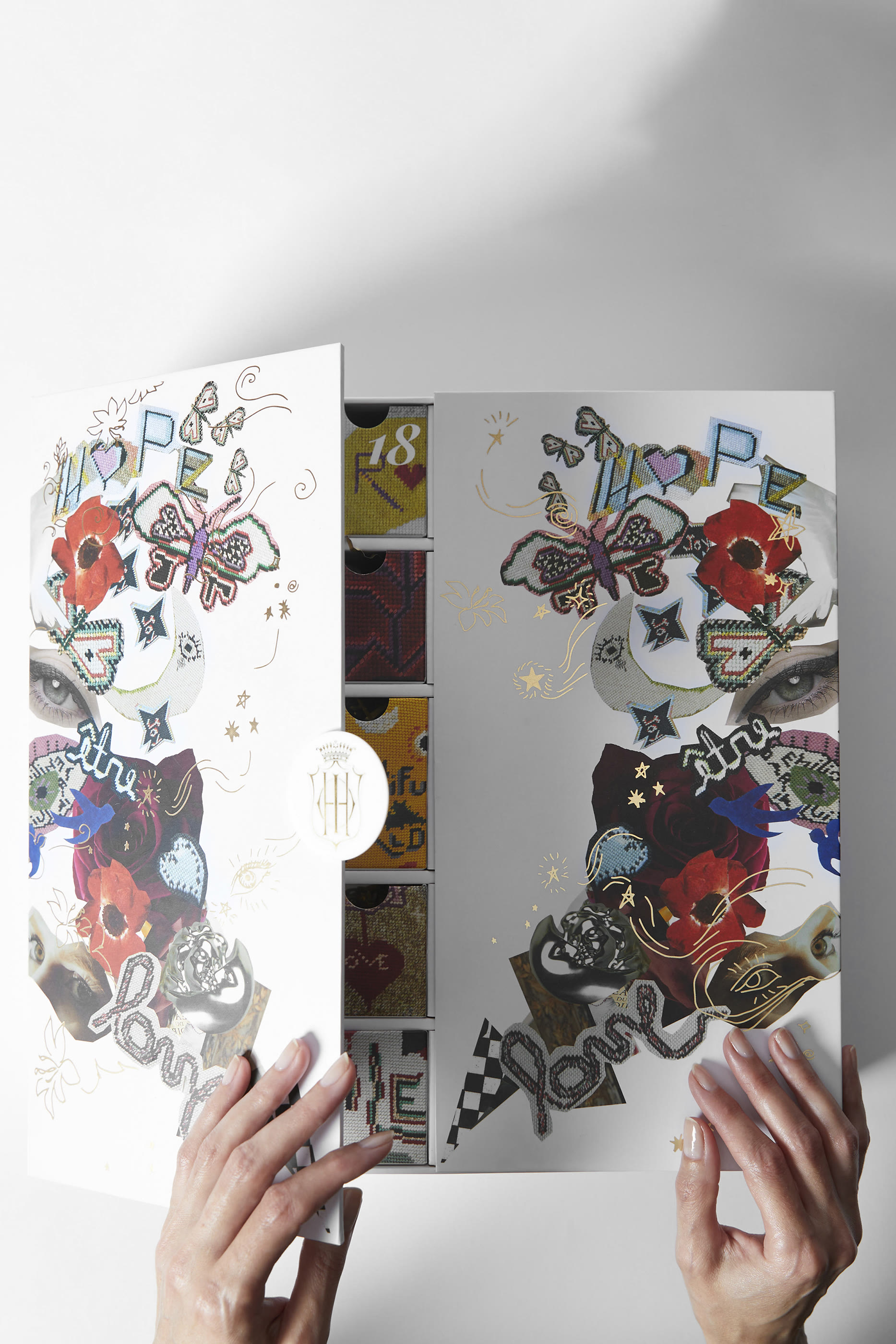 مجموعة تقويم الجمال للكريسماس