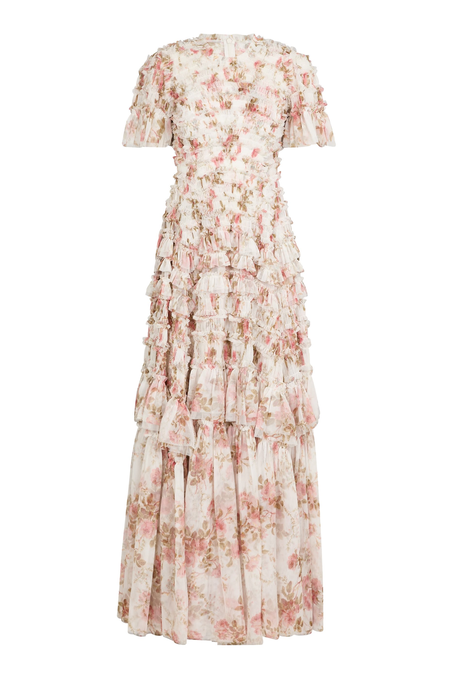 فستان سهرة سامر روز فالنتين بكشكش