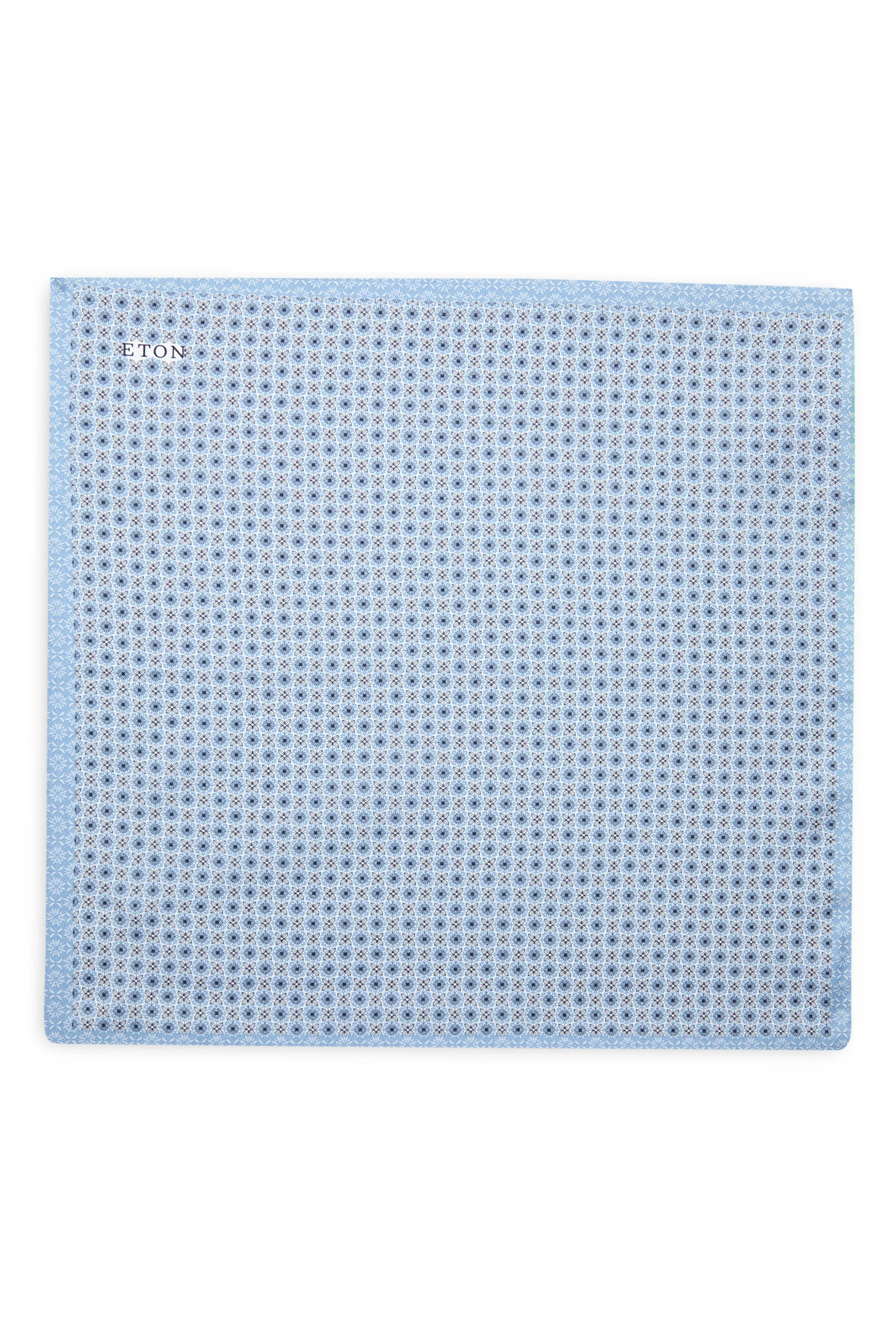 Geometric Silk Pocket Square