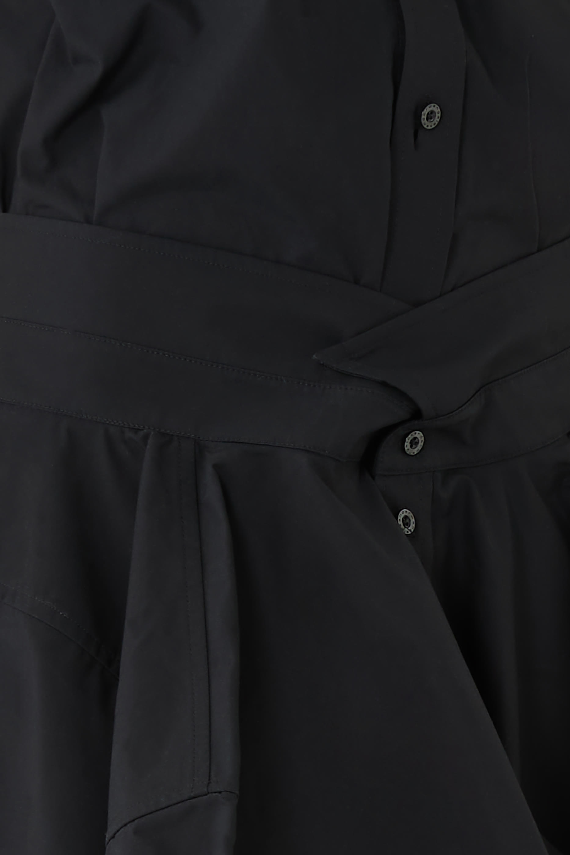 فستان بنمط قميص قطن