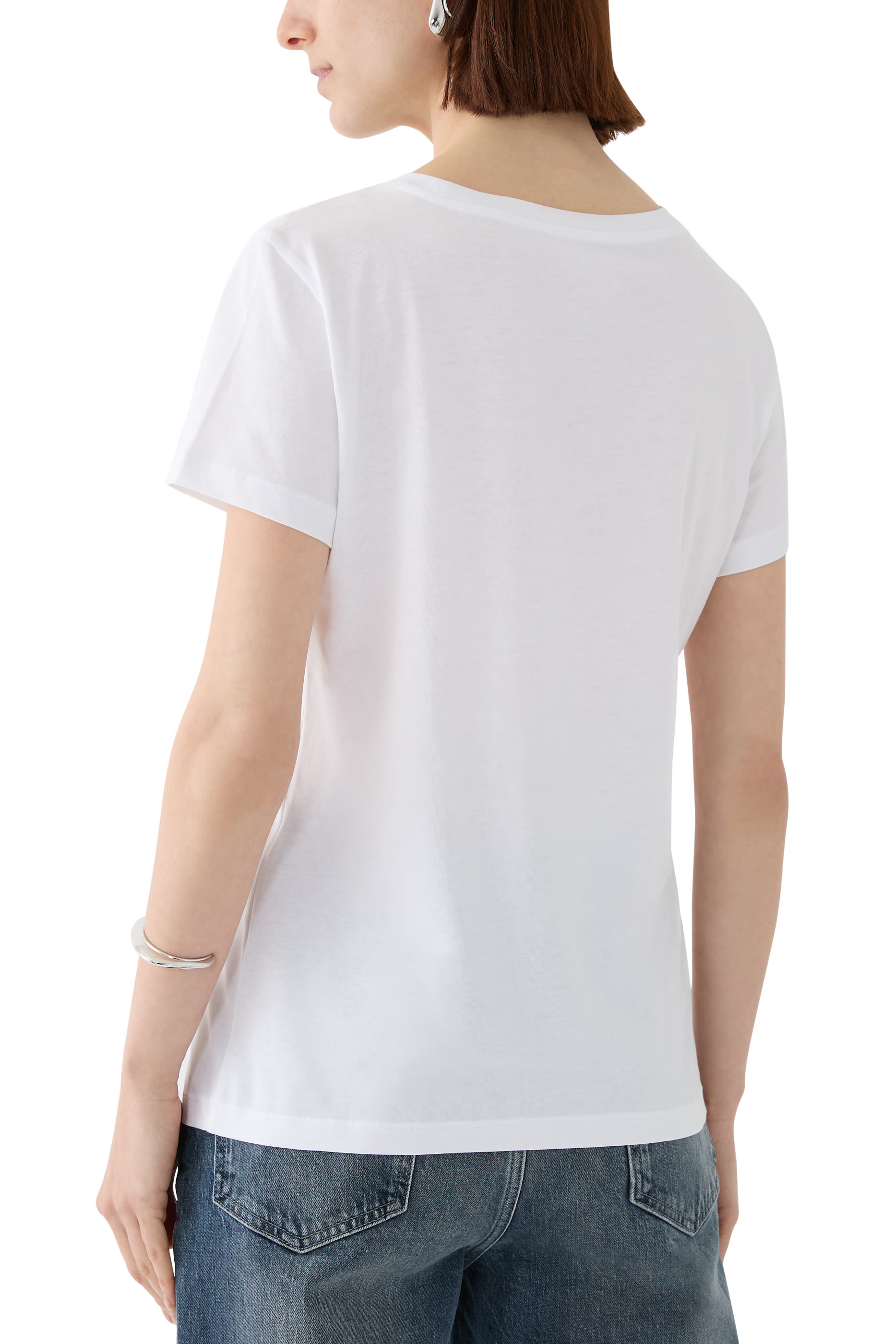 تيشيرت غريد بشعار الماركة جيرسيه