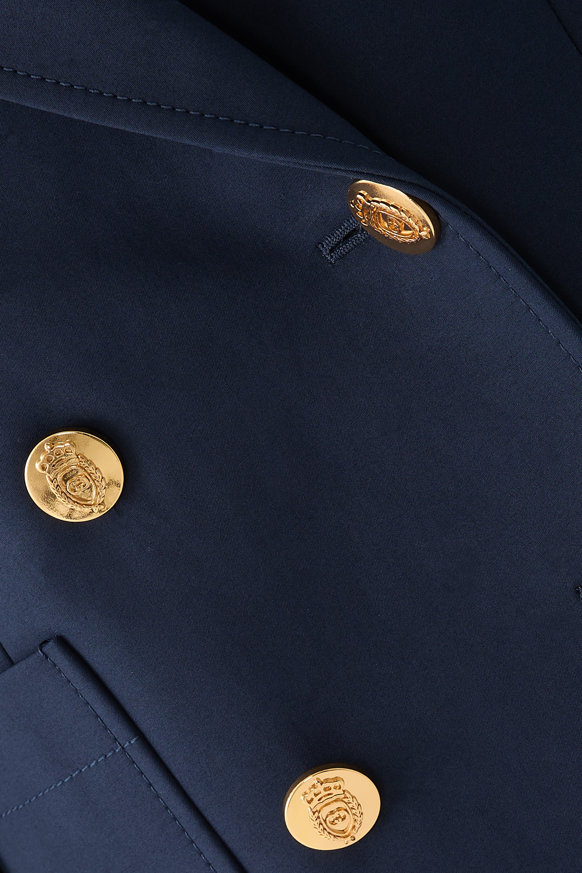 جاكيت بصفي أزرار قطن