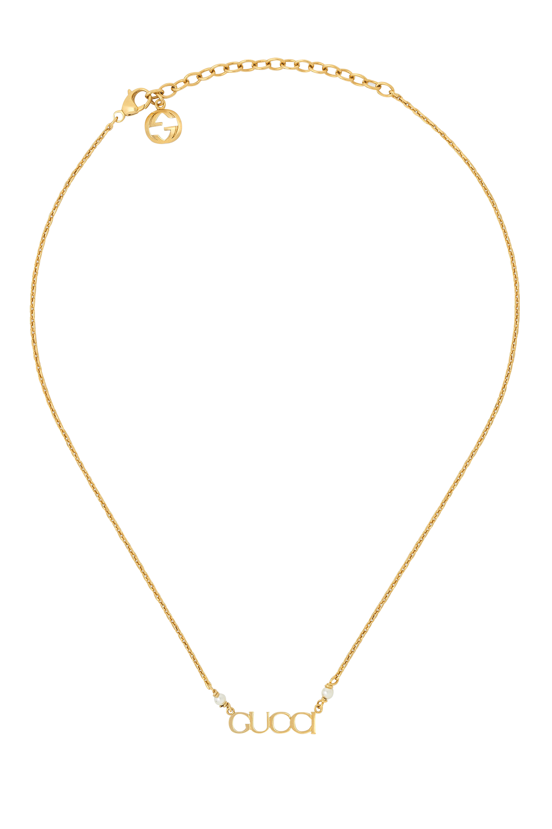 قلادة بحروف شعار الماركة