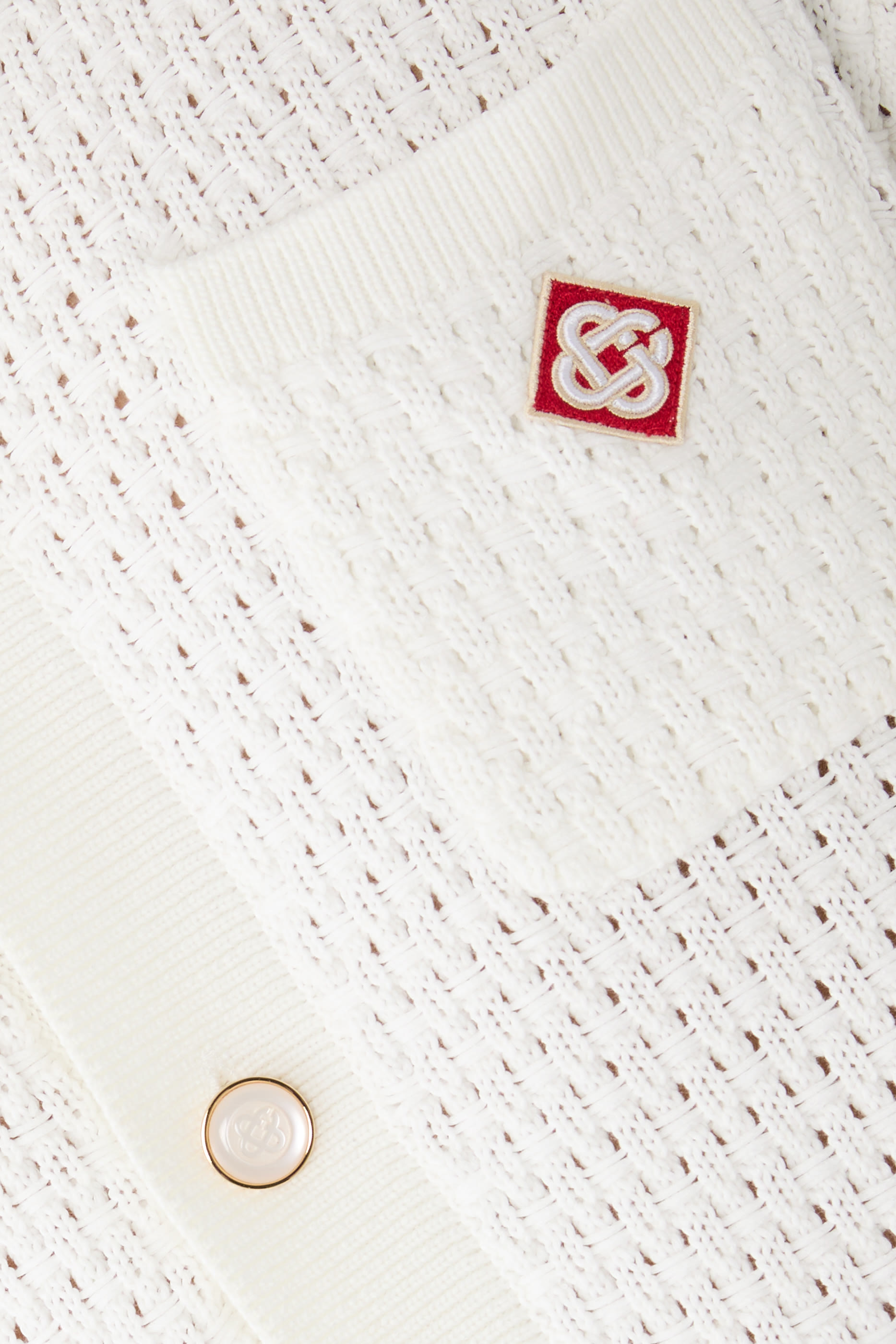 قميص كروشيه بأكمام قصيرة