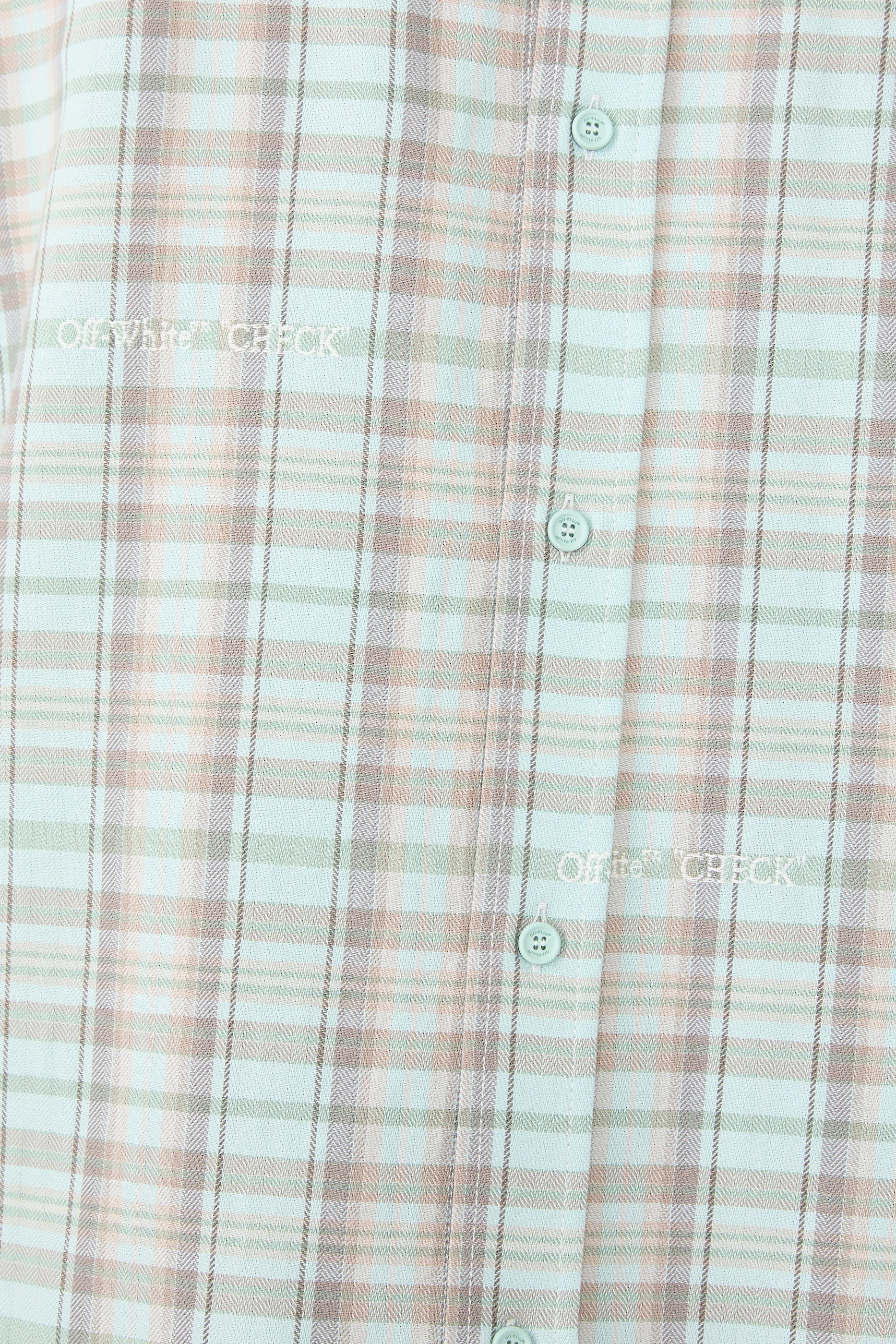 قميص ماركر بقصة عادية ونقشة مربعات فلانيل