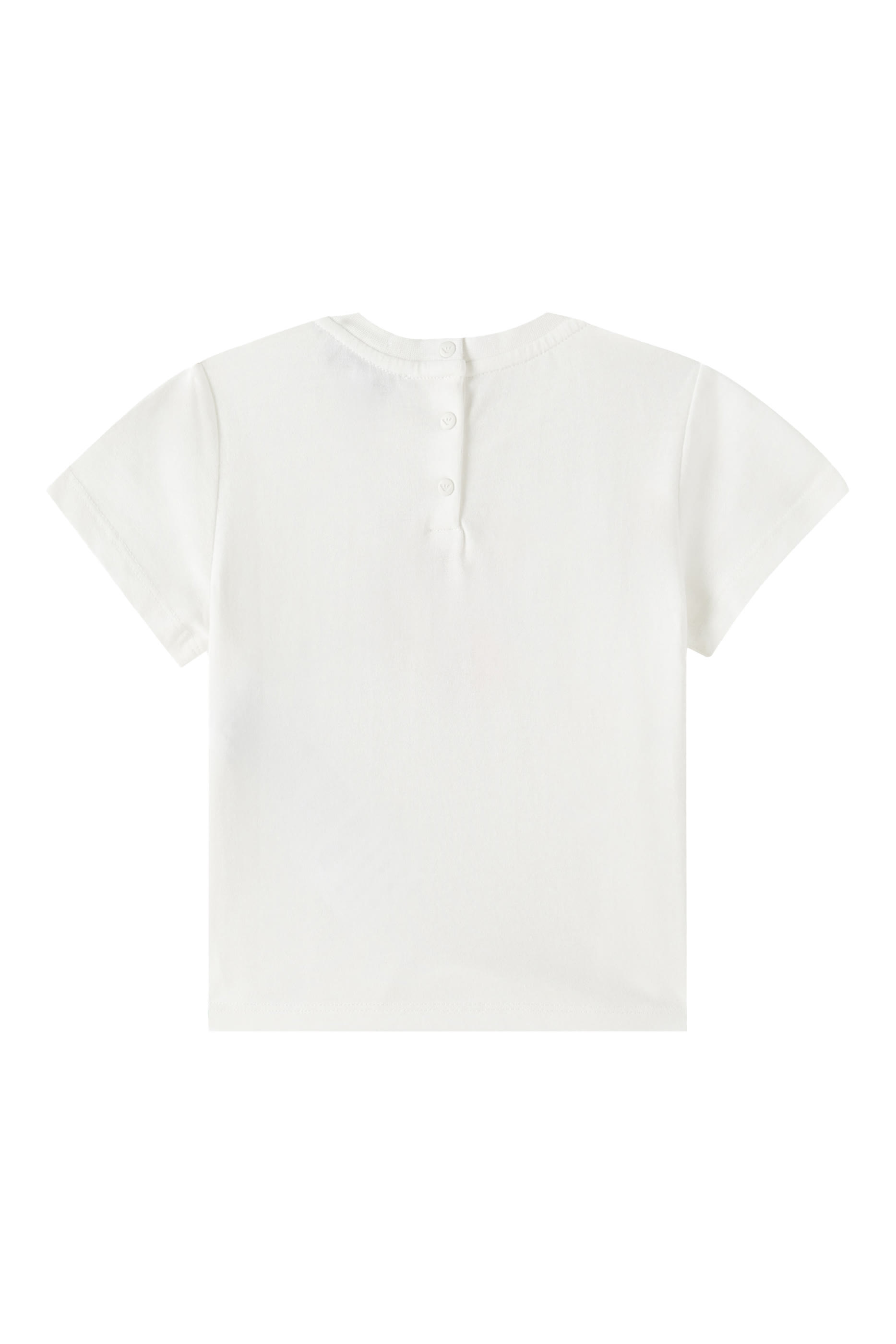 تيشيرت بشعار الماركة للأطفال