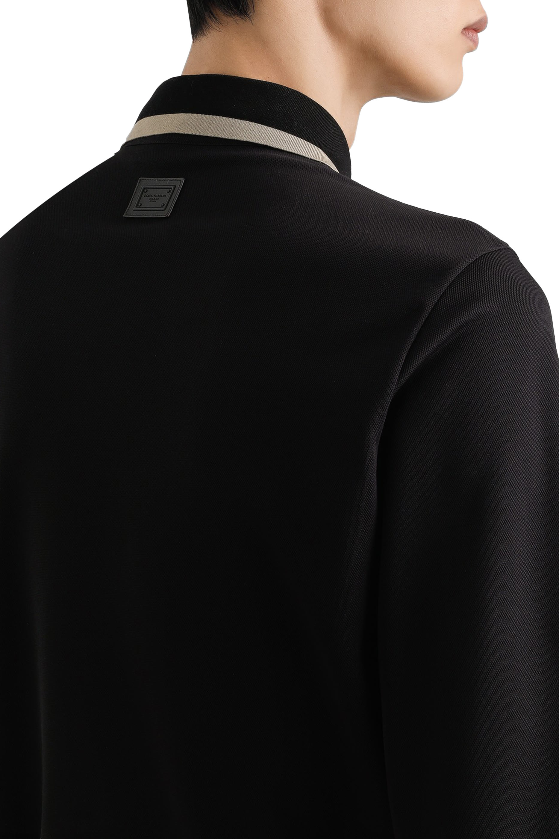 قميص بولو بأكمام طويلة