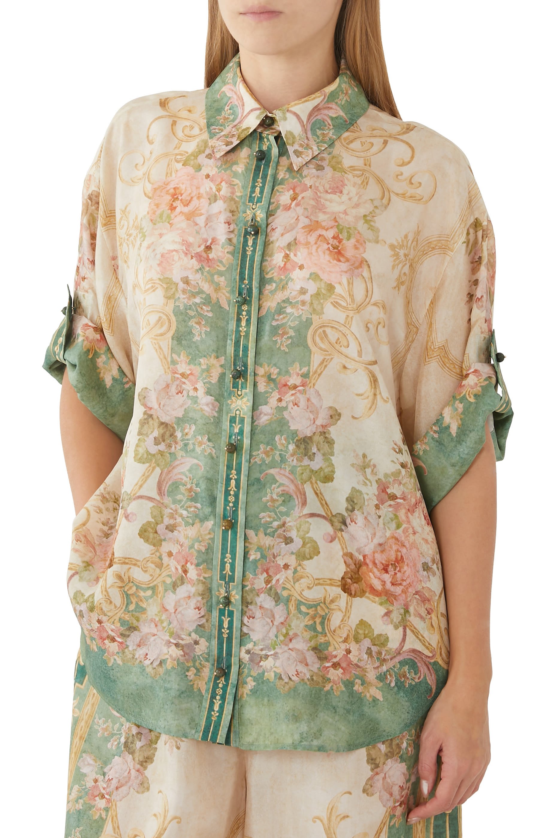 قميص أوغست بأكمام قصيرة