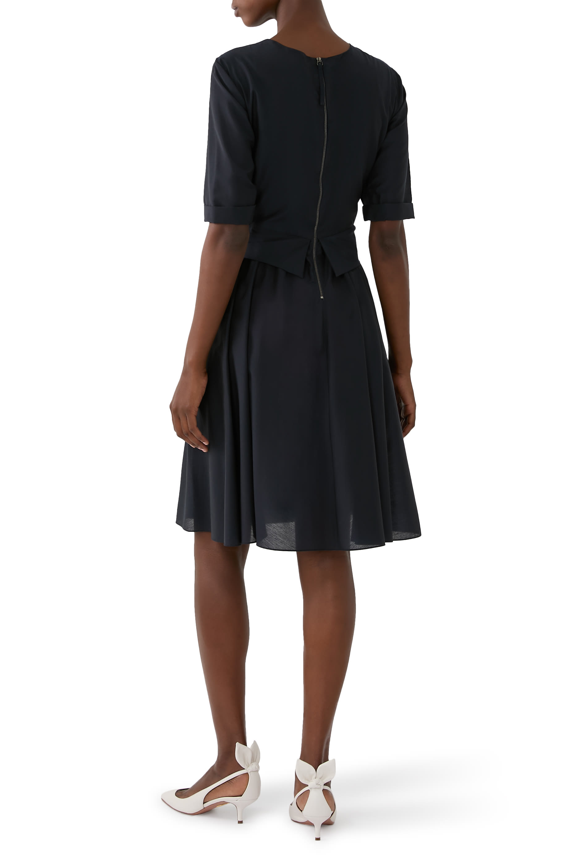 فستان آيكون قصير برباط جانبي