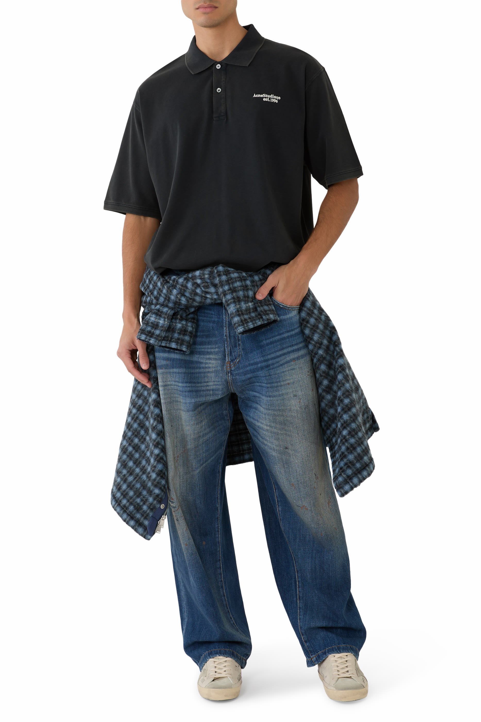  بنطال جينز 1991 بقصة فضفاضة 