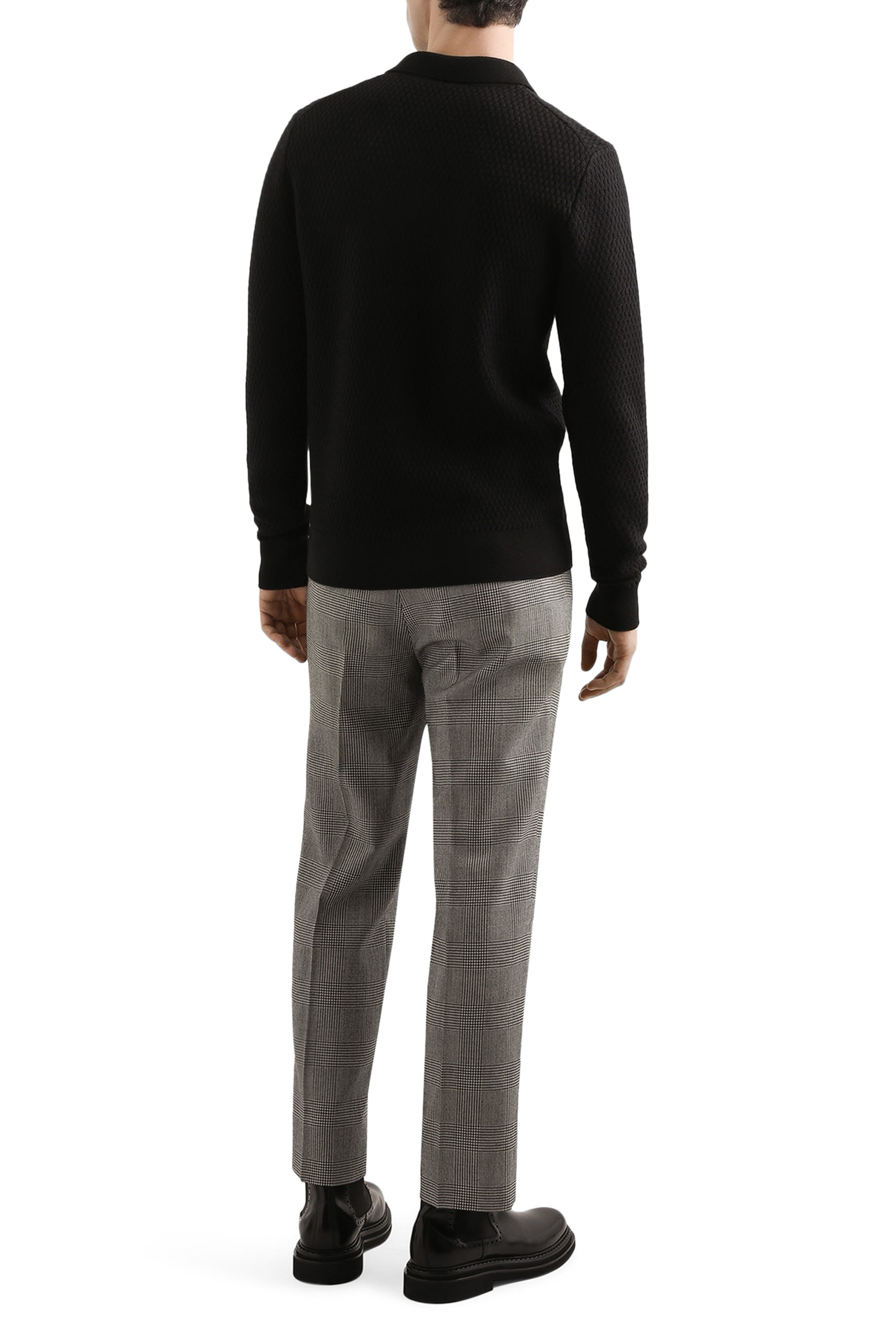 بنطال غلين بنقشة مربعات