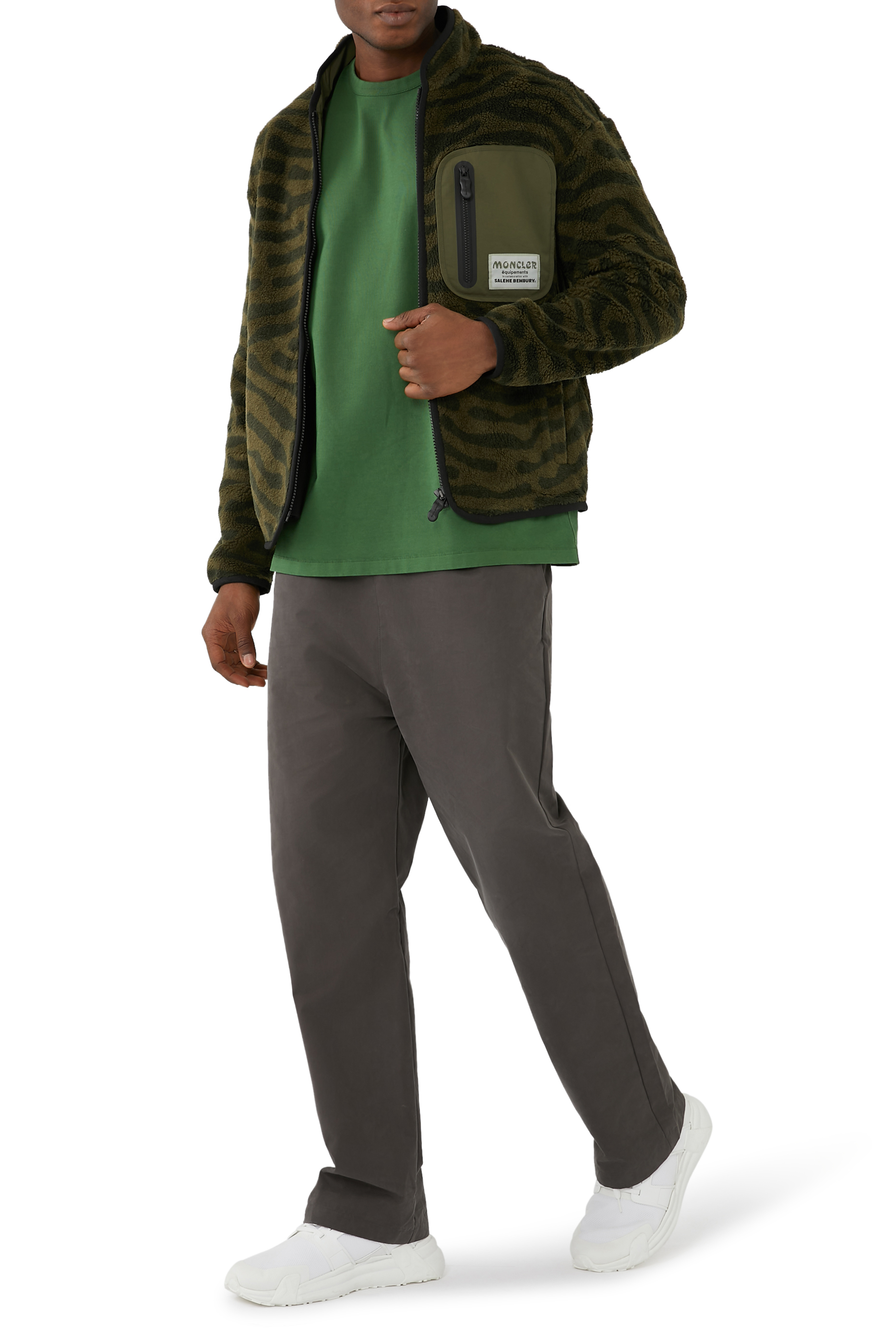 جاكيت مونكلر X صالح بمبوري تيدي