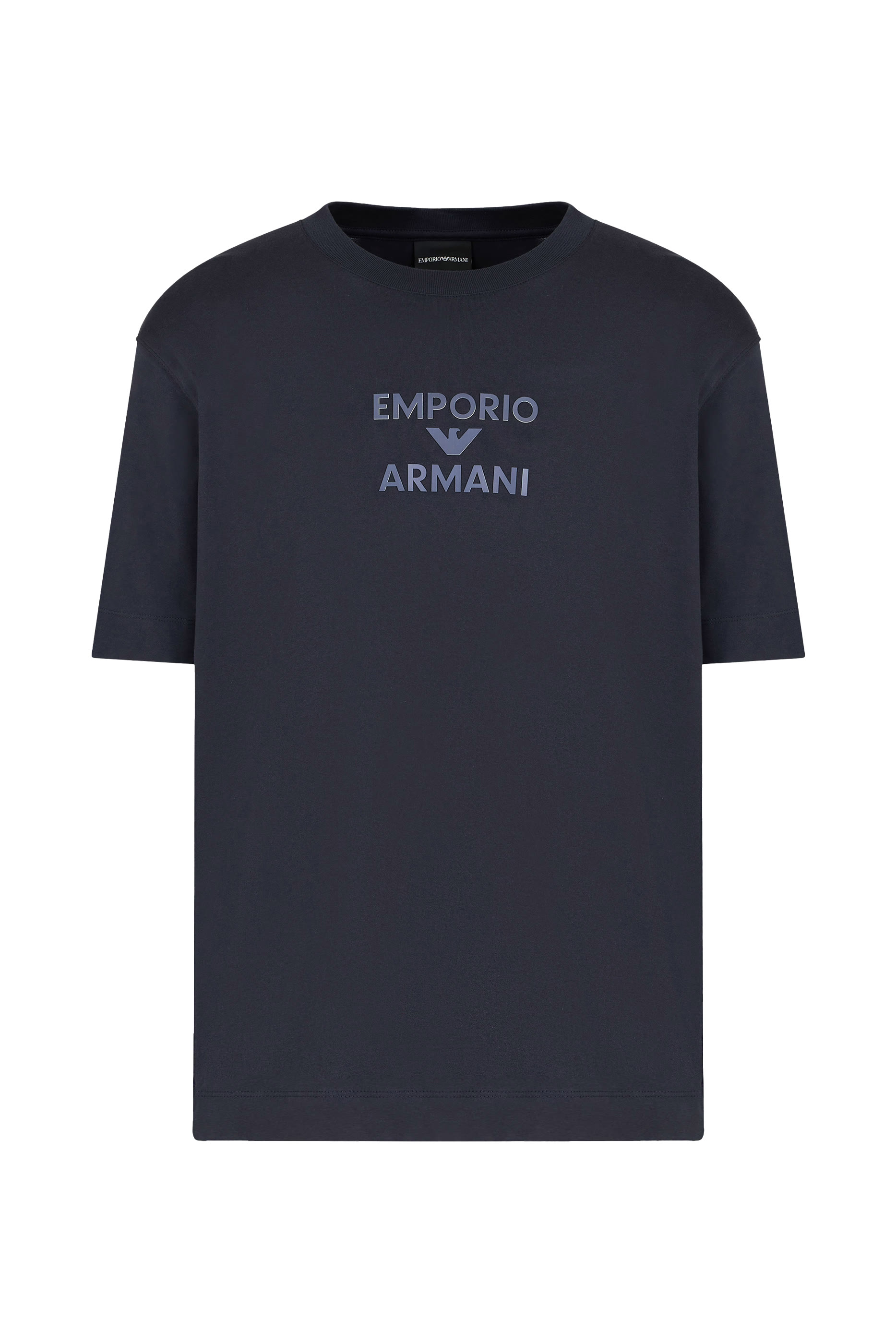 تيشيرت بشعار الماركة قطن