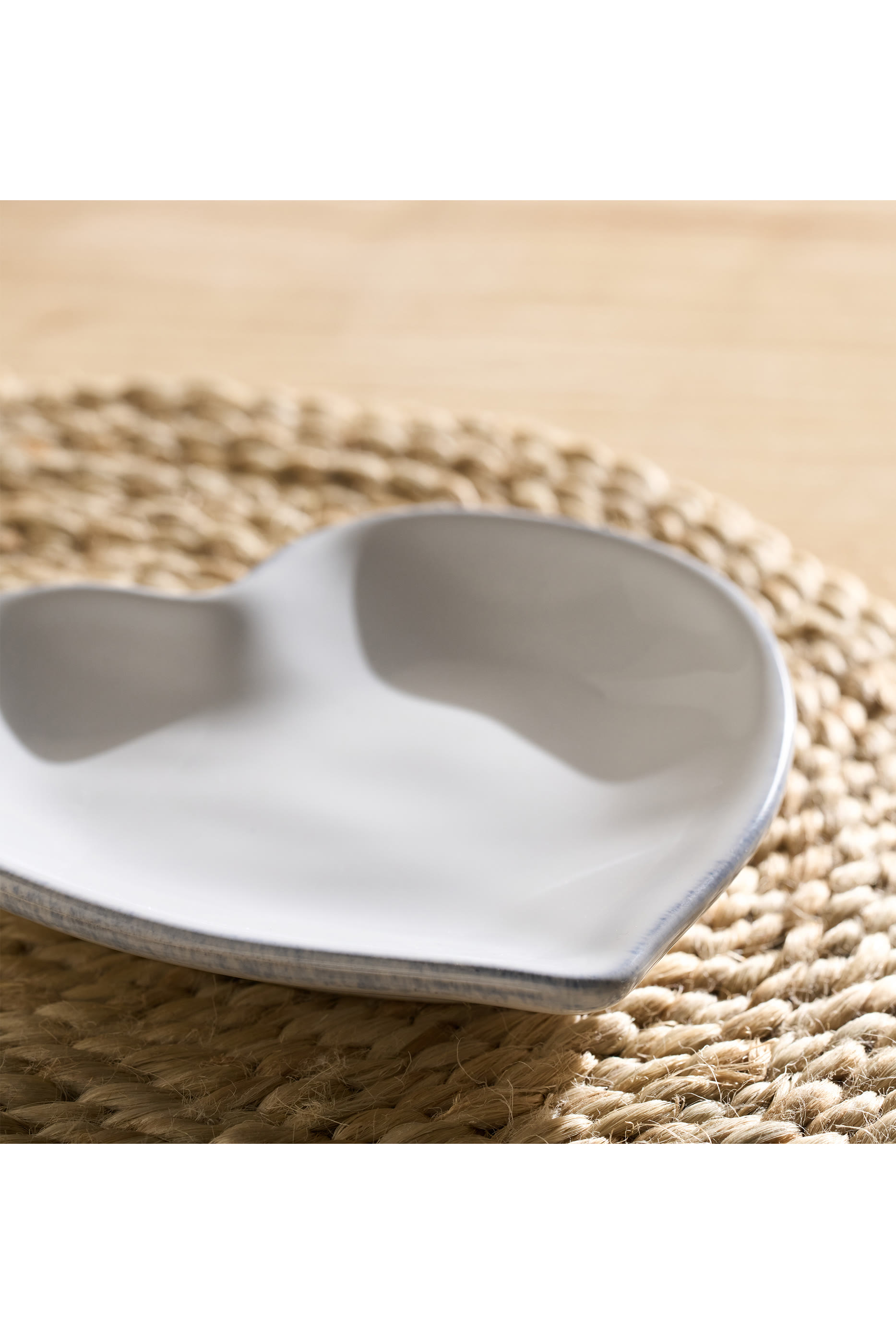 طبق زينة بورتو بتصميم قلب